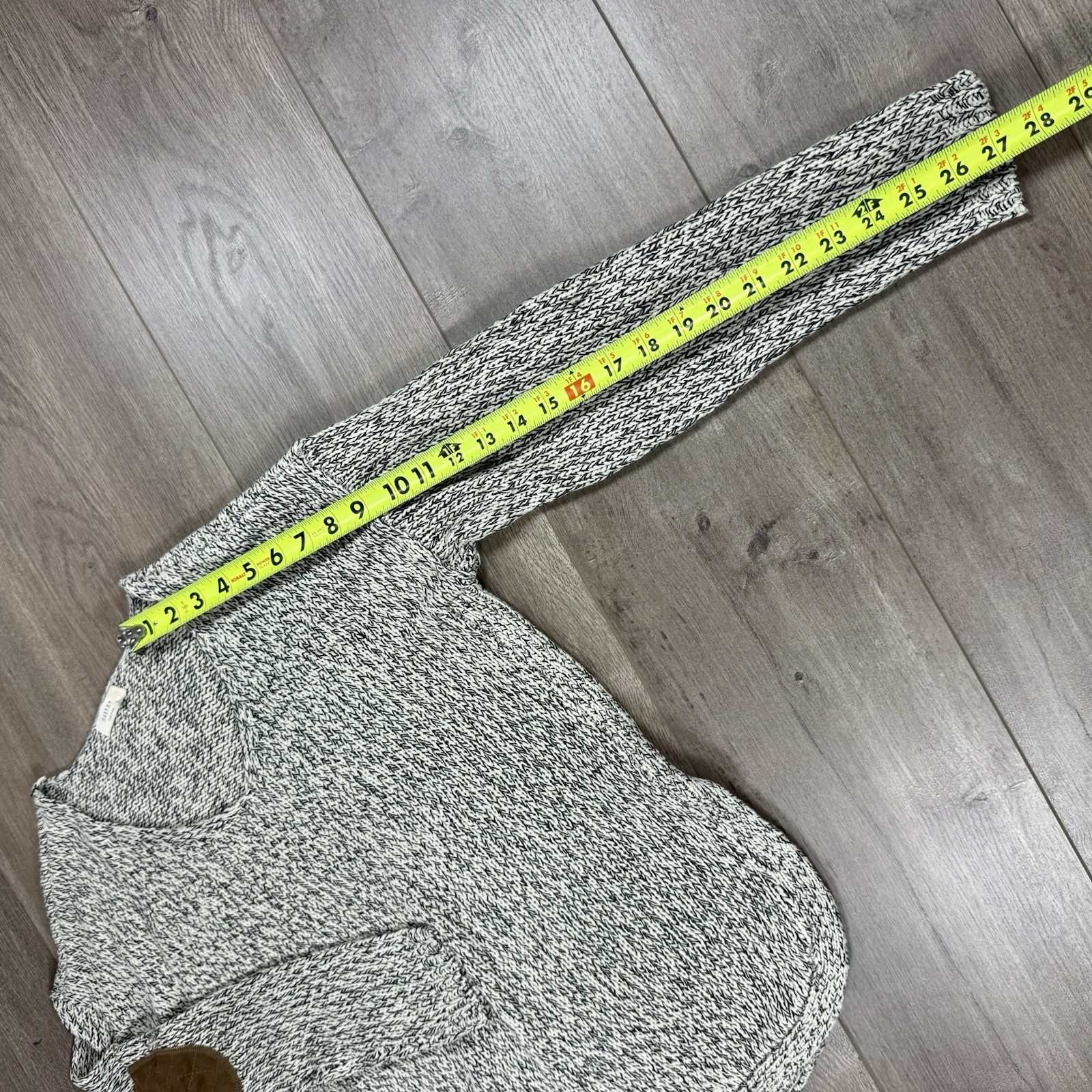 Harper Heritage Lightweight Knit Tunic Sweater Elbow Pads Women’s Medium