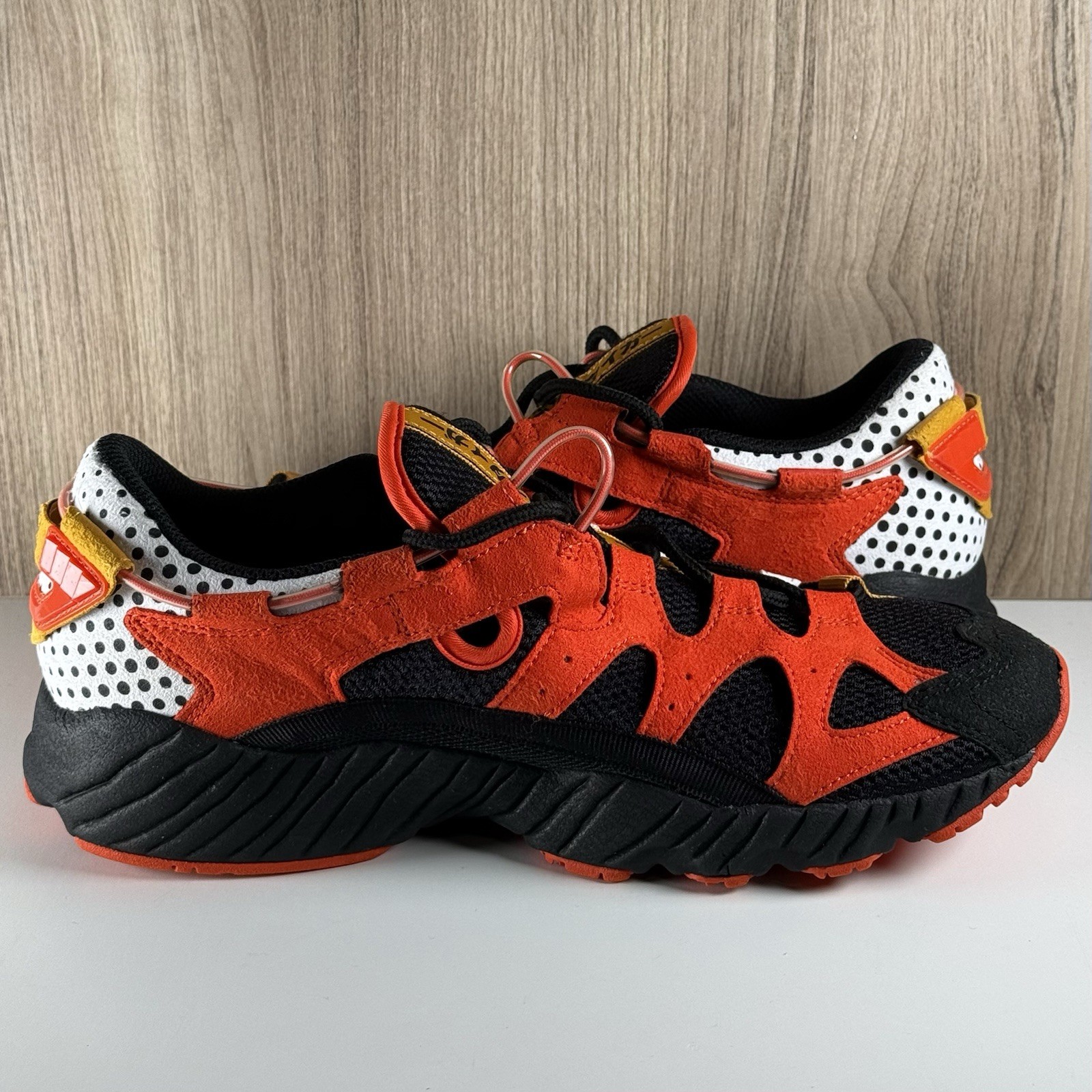 ASICS Gel-Mai Happy Chaos Black/ Orange Running Shoes 1191A198 Men’s Size 8