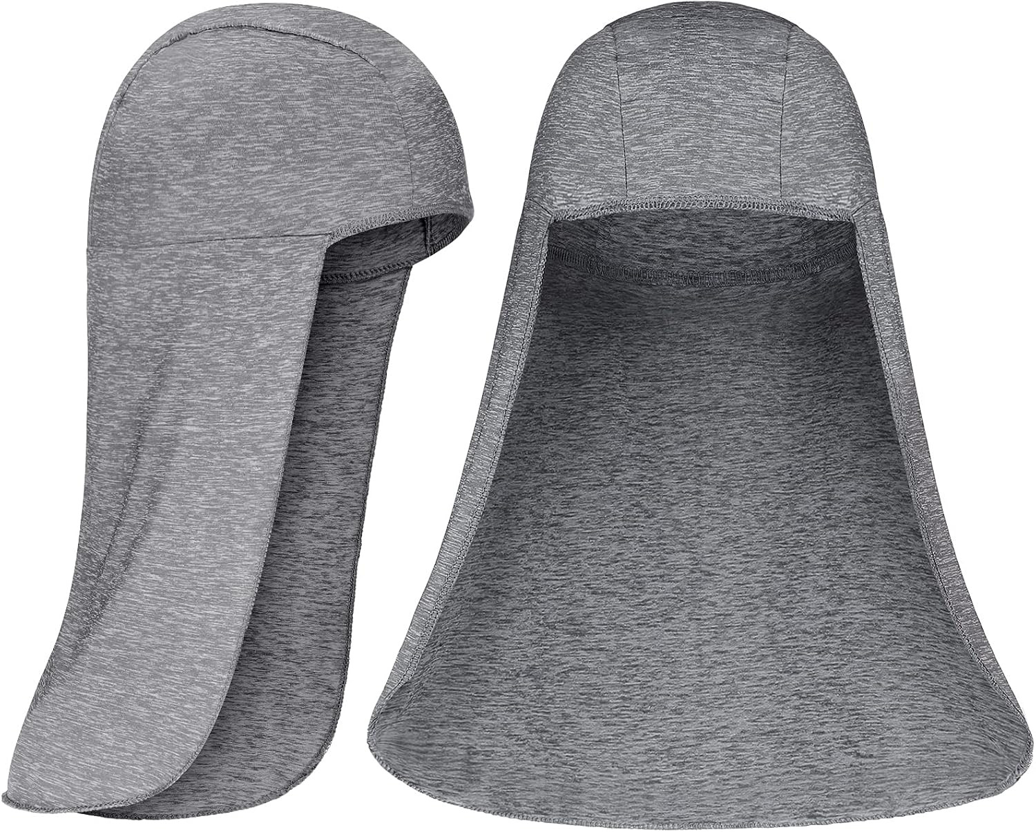 Hard Hat Sun Shade Neck Cover 2 Pack Cooling Skull Cap Elastic Quick Dry