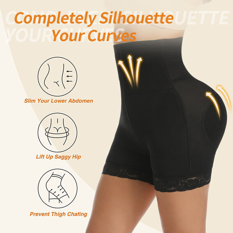 Booty Shaper Padded Underwear Panty Women’s FAKE ASS Butt Lifter&Hip Enhancer US