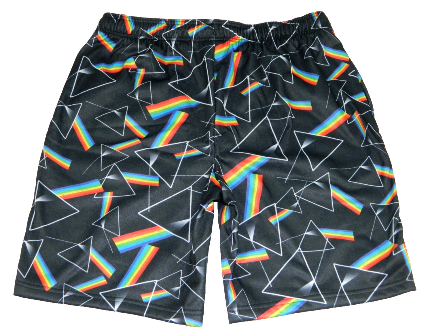 Pink Floyd Dark Side of the Moon Sleep Shorts NEW Tag L measured Size 34