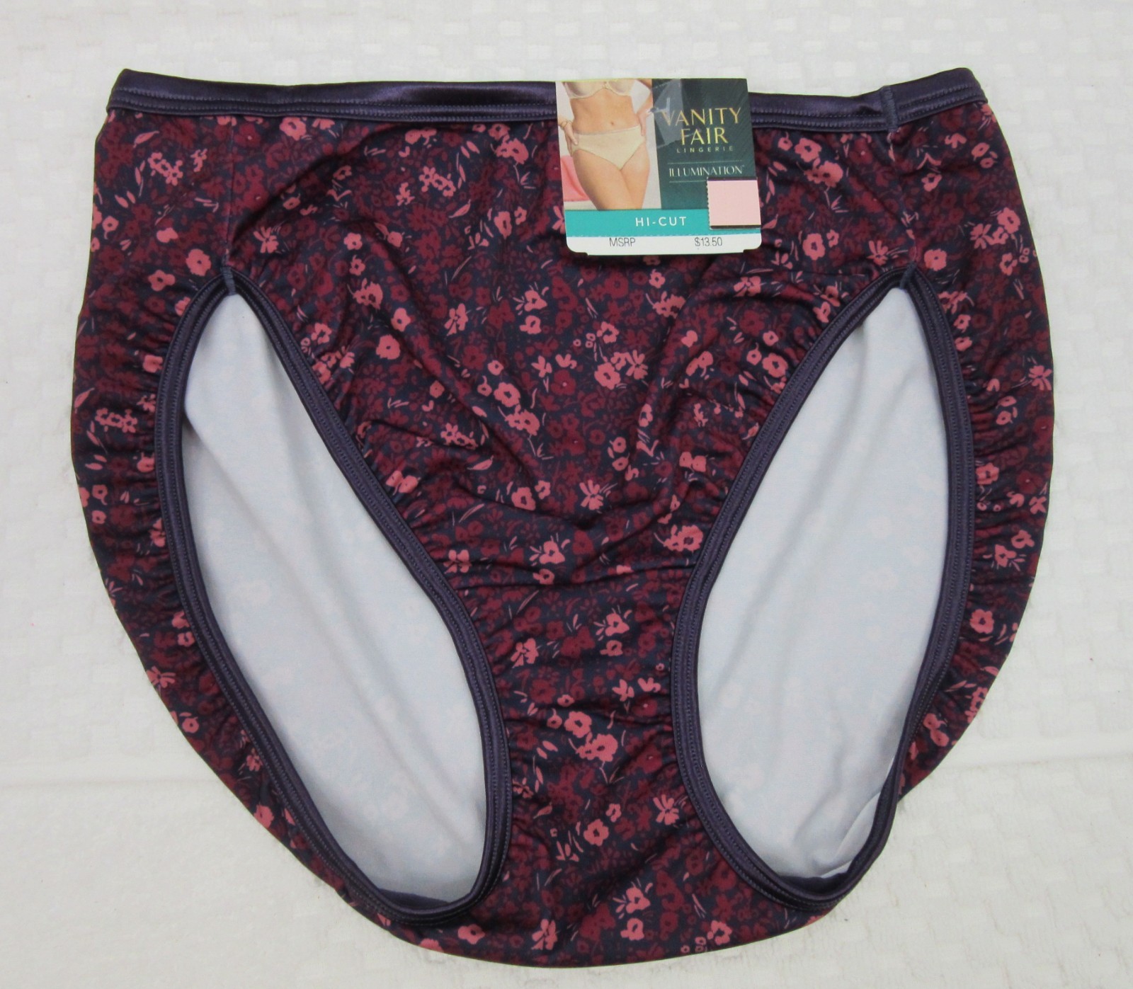 NWT set/3 VANITY FAIR ILLUMINATION HI CUT 13108 STEEL BLUE PARADISE COSMO GARDEN