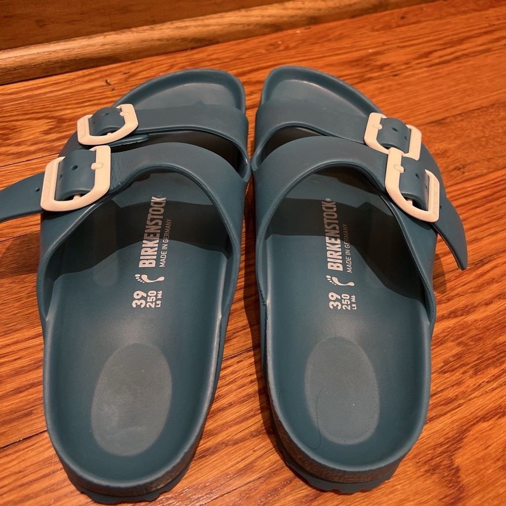 Birkenstock Summer Buckle Strap Arizona Eva Women’s Sandals Size 38-39 (7.5)(8)