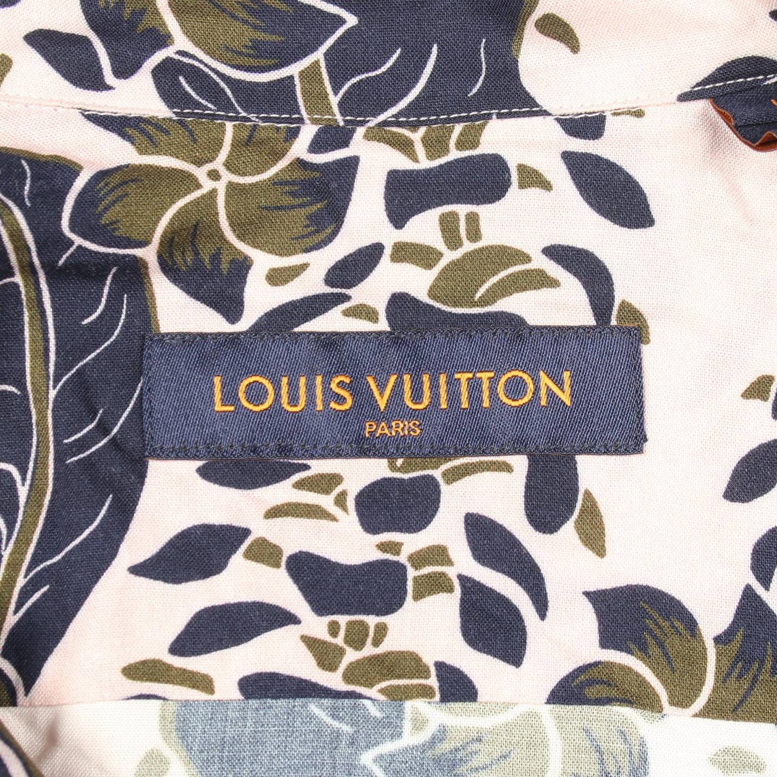 Louis Vuitton Leaf Rayon Short Sleeve Top – DUTY FREE
