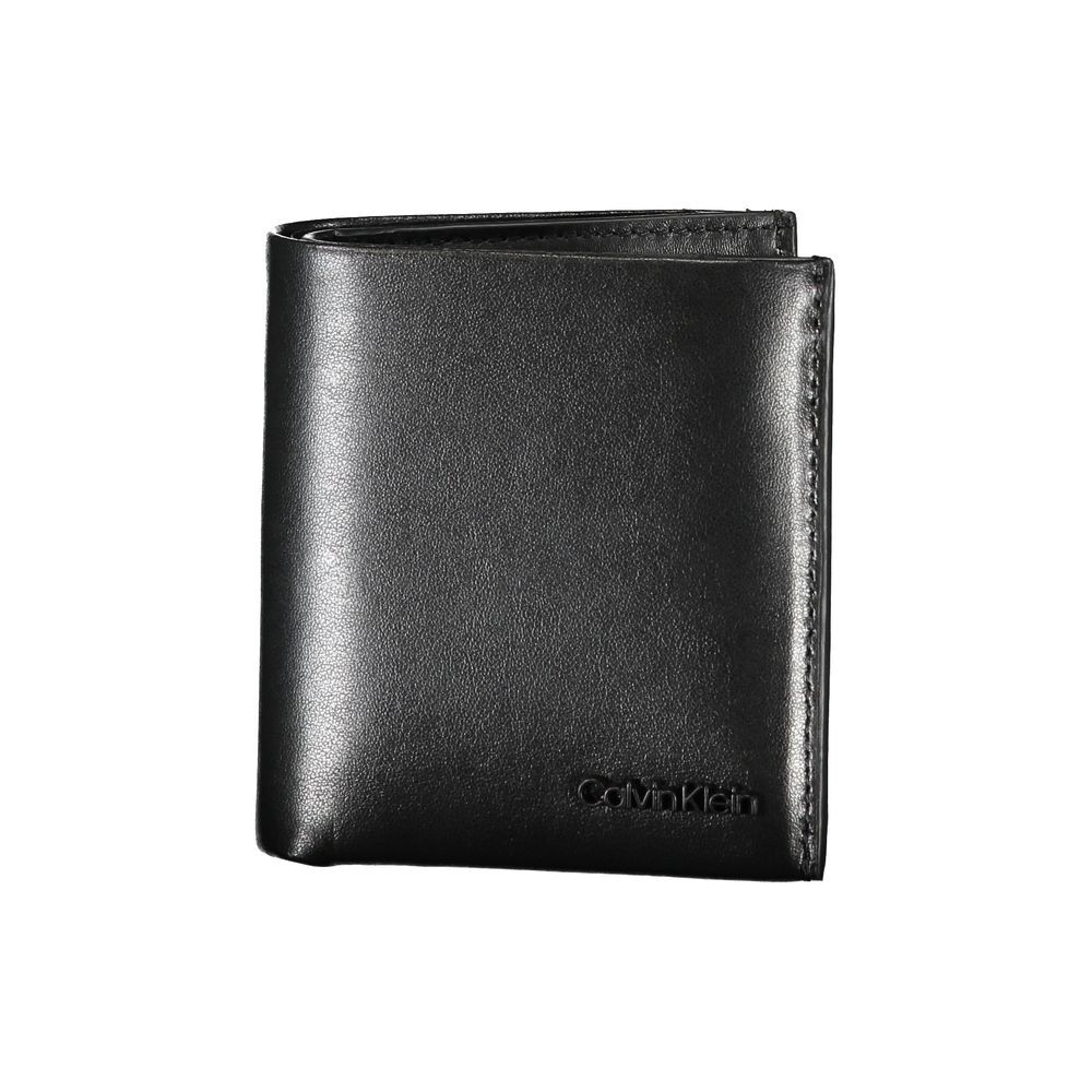 Calvin Klein Nero Leather Men Wallet 100% Authentic – CA-26008