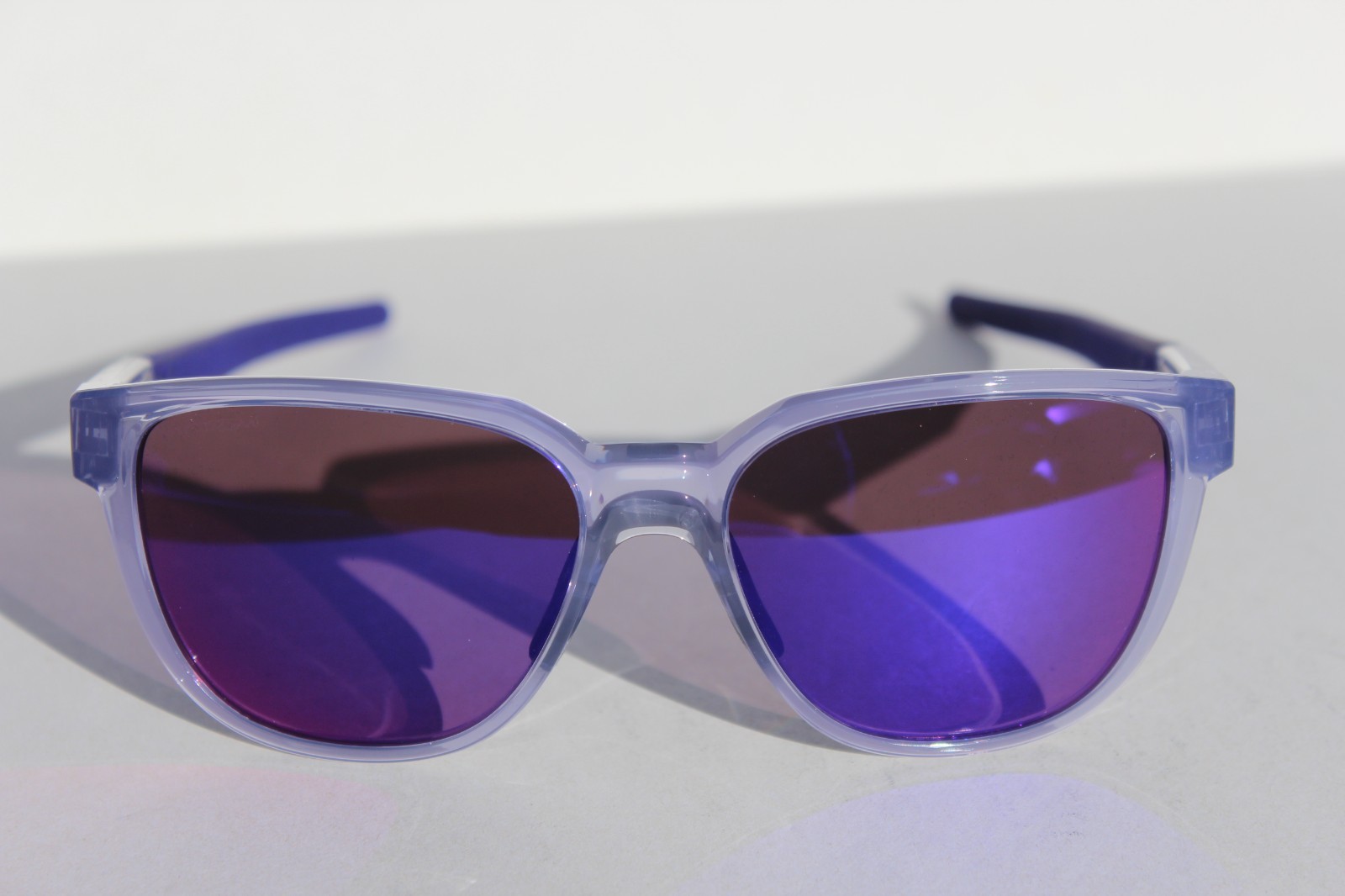 OAKLEY Actuator Sunglasses Transparent Lilac/Prizm Road OO9250-07 NEW