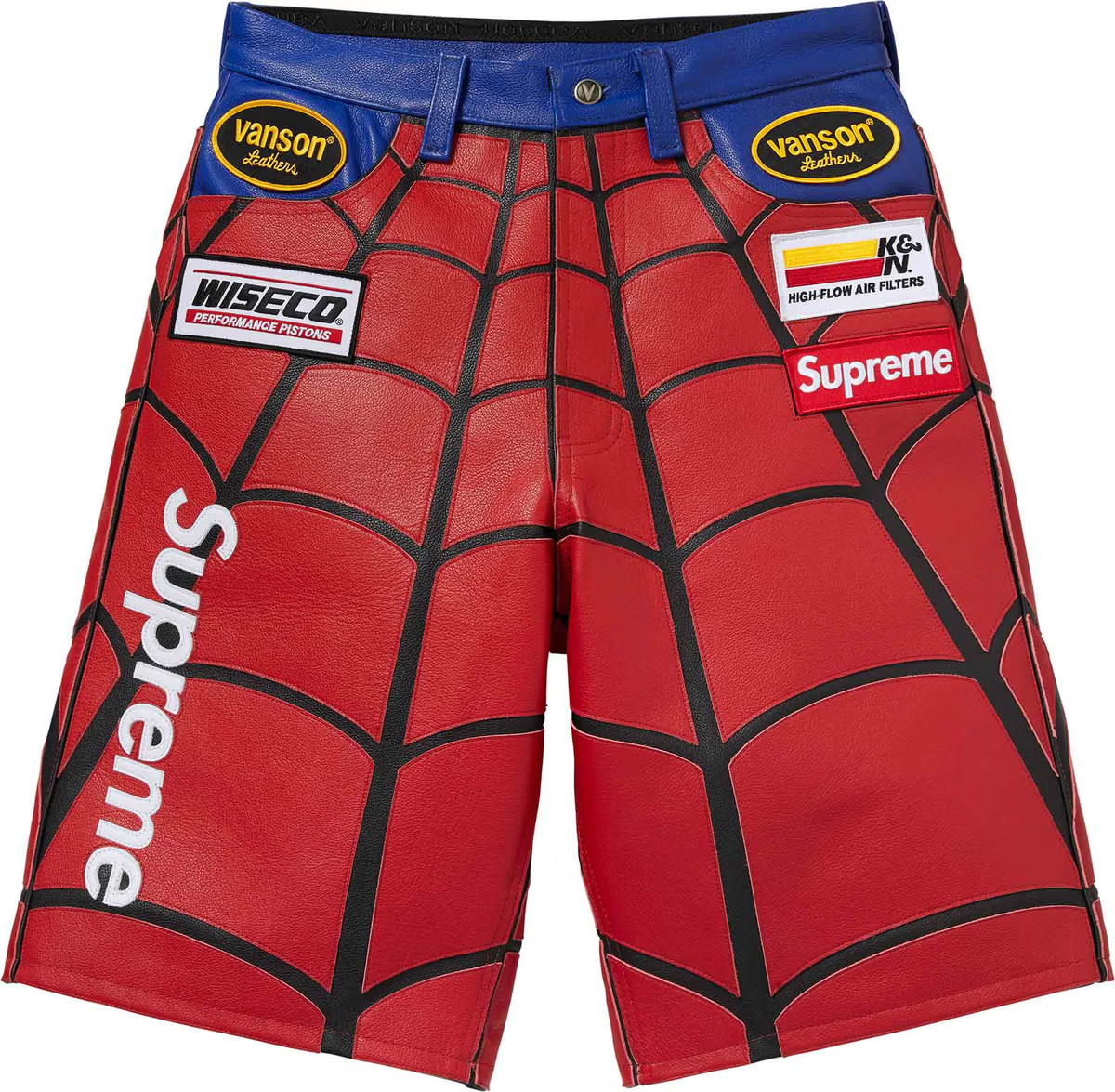 Sup reme®/Van son Leathers® Spider-Man Short