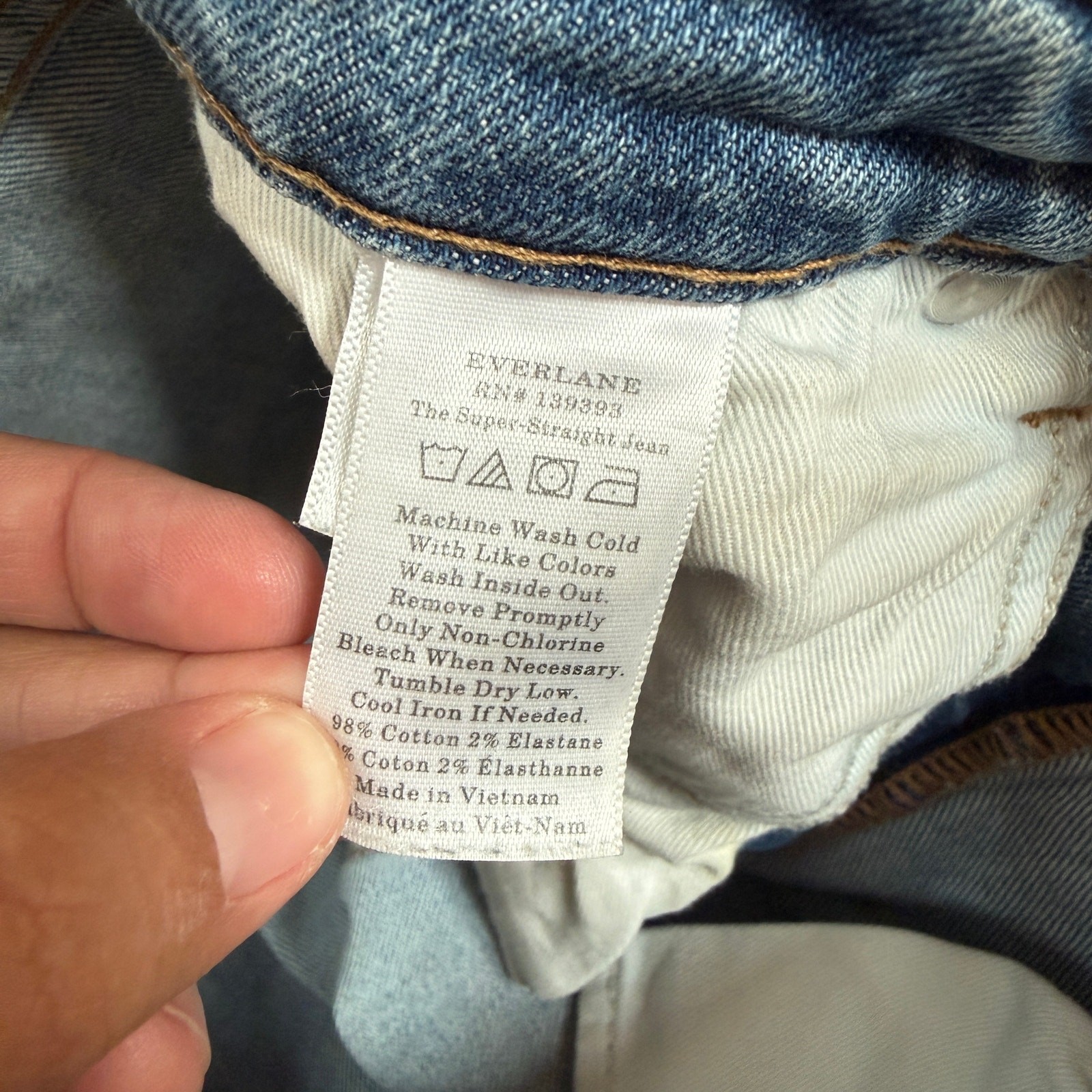 EVERLANE The Super Straight Jean – Sz 28