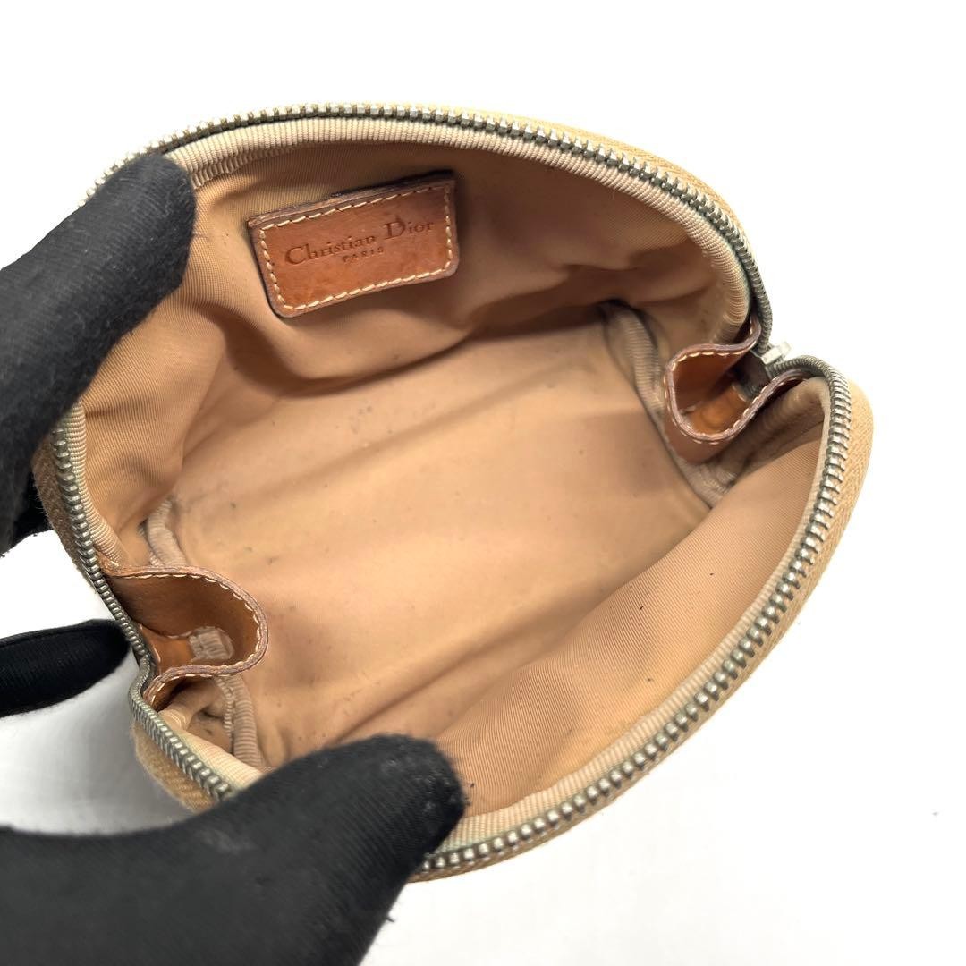 Christian Dior Bag Dior Trotter Canvas Leather Pouch rh408656456