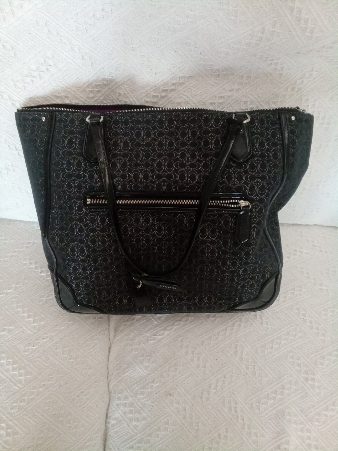Coach Holiday Gallery Tote Shoulder Bag