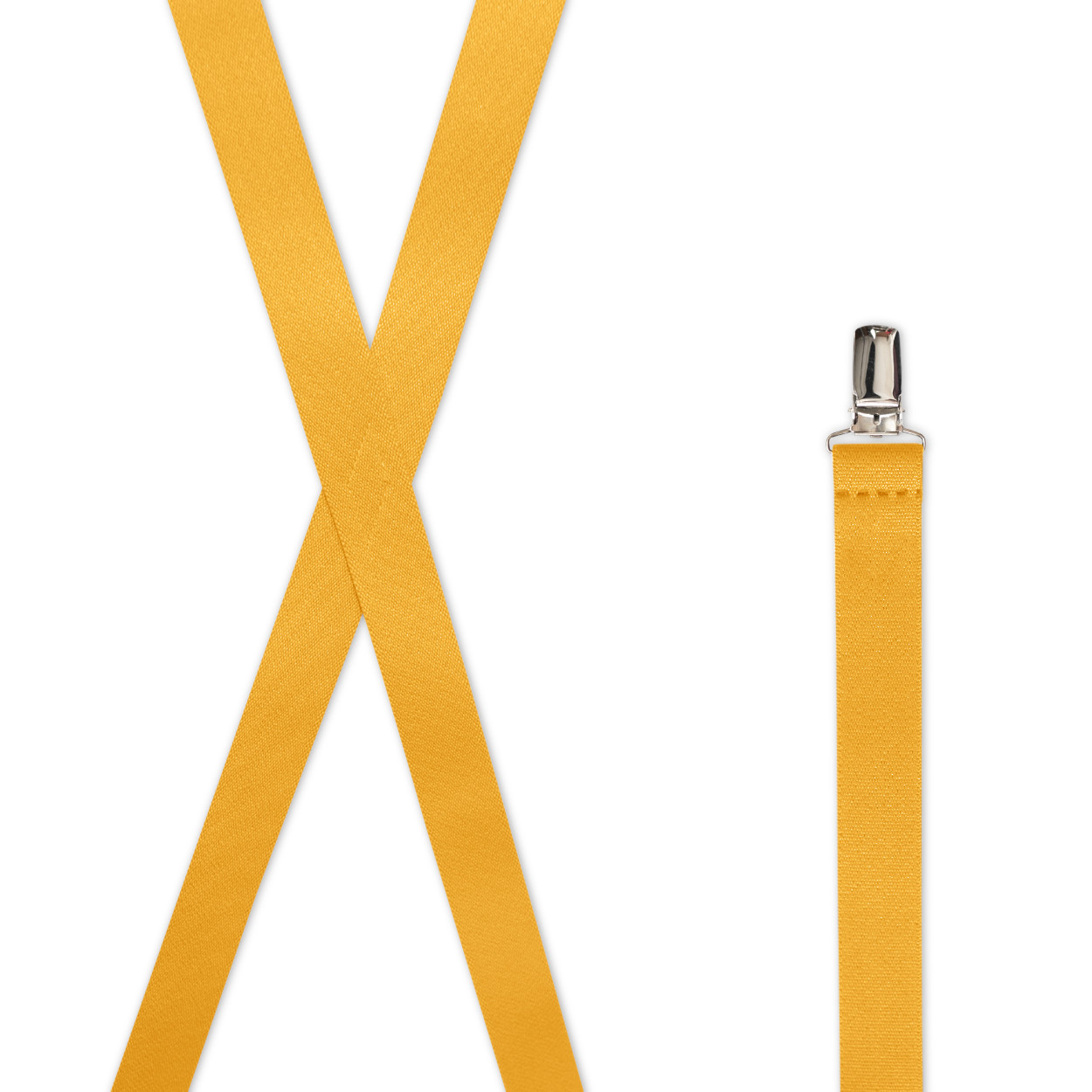 1″ Wide Suspenders with Strong Clips. Many Colors & Lengths. MADE IN USA