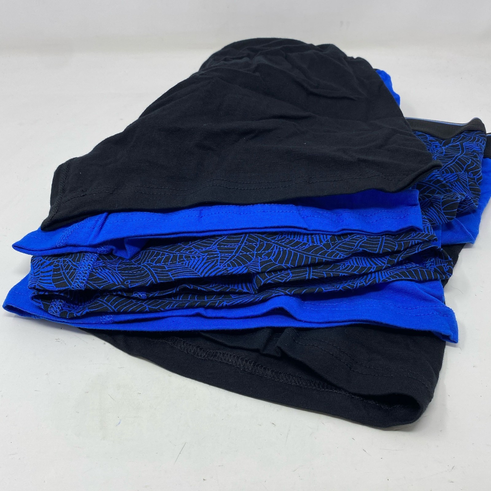 Equipo Men’s 3-Pack Boxer Briefs Blue/Black Assorted – Size L