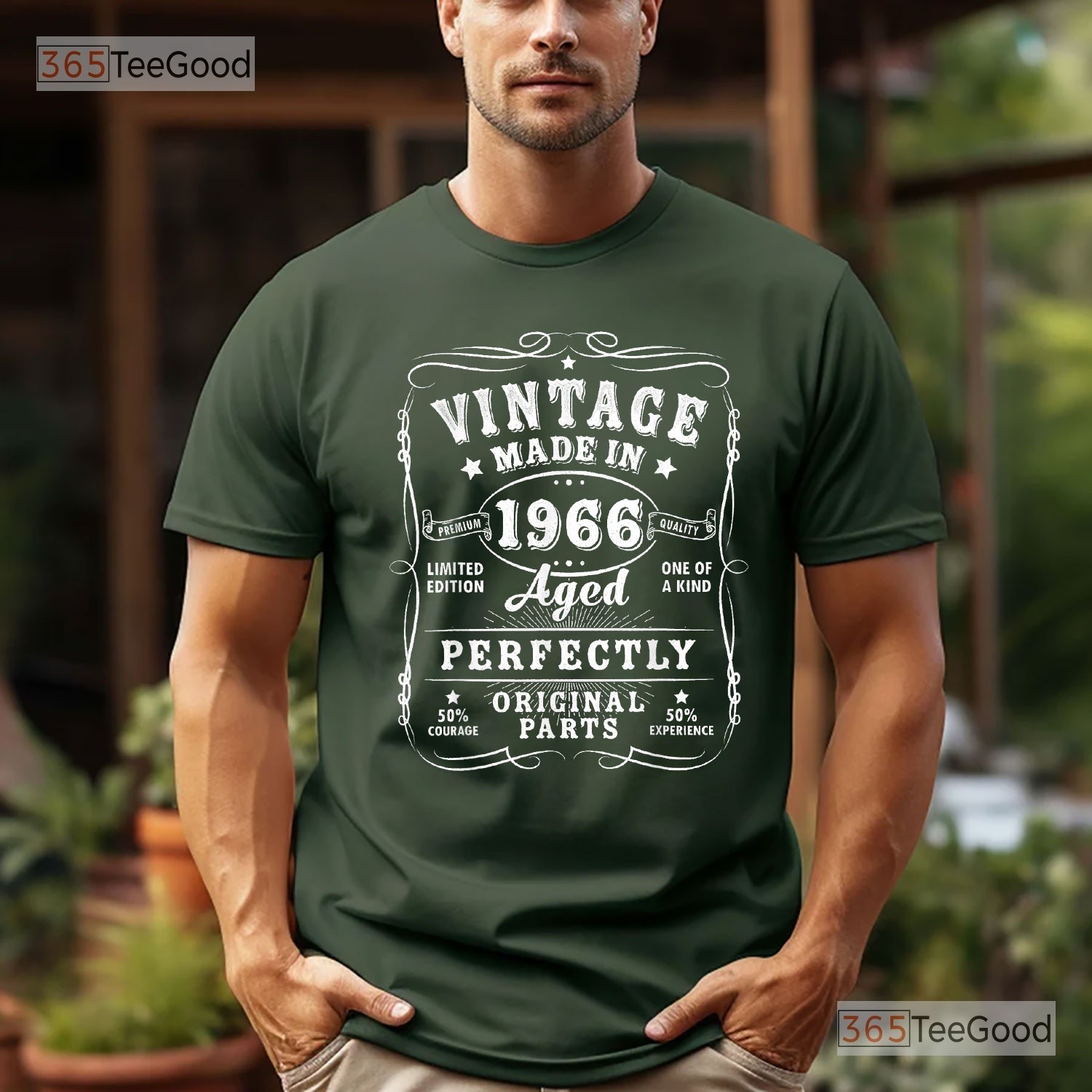 Vintage 1966 60th Birthday Shirt, Retro 60 Years Old Birthday Tee For Men