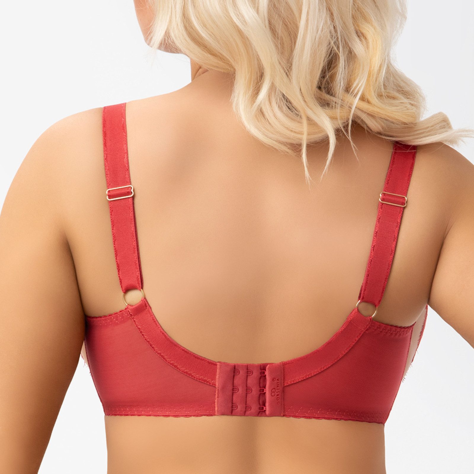 Gorsenia Full Figure Lace Underwire Bra F G H Cup Plus Size Strappy Lace 34-38