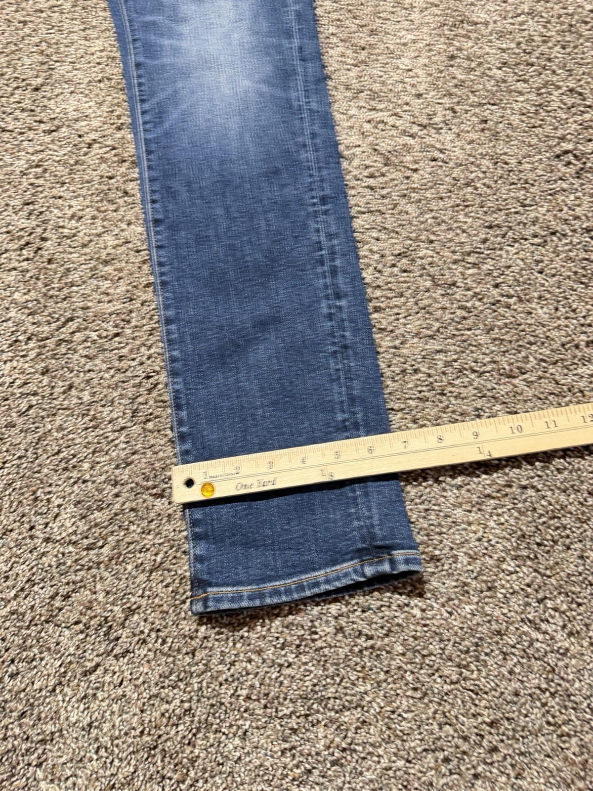 American Eagle Men Jeans Size 30 Blue Denim 30X34 Slim Air Flex Plus