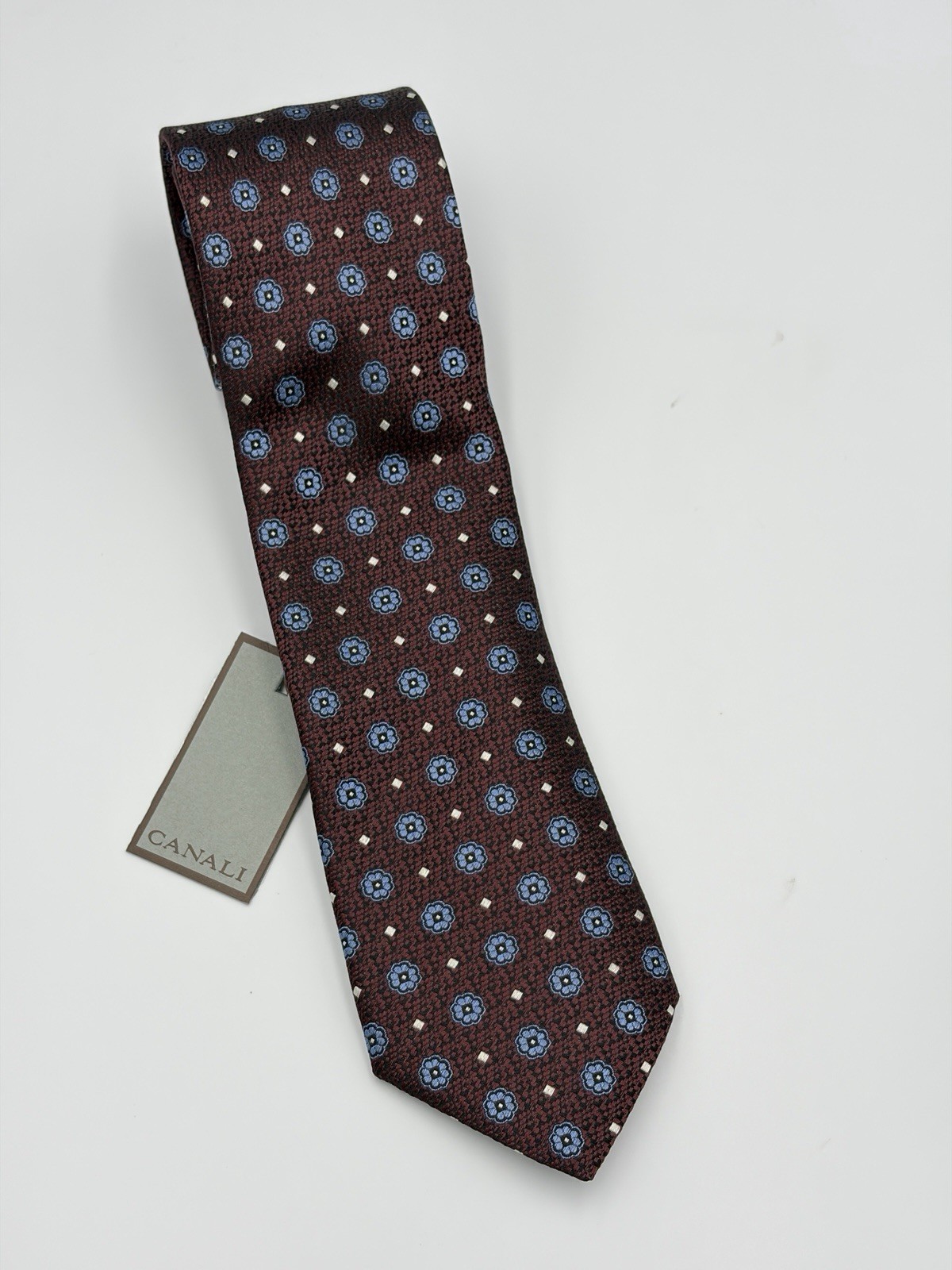 CANALI TIE :: New with tags :: 3.25″ wide