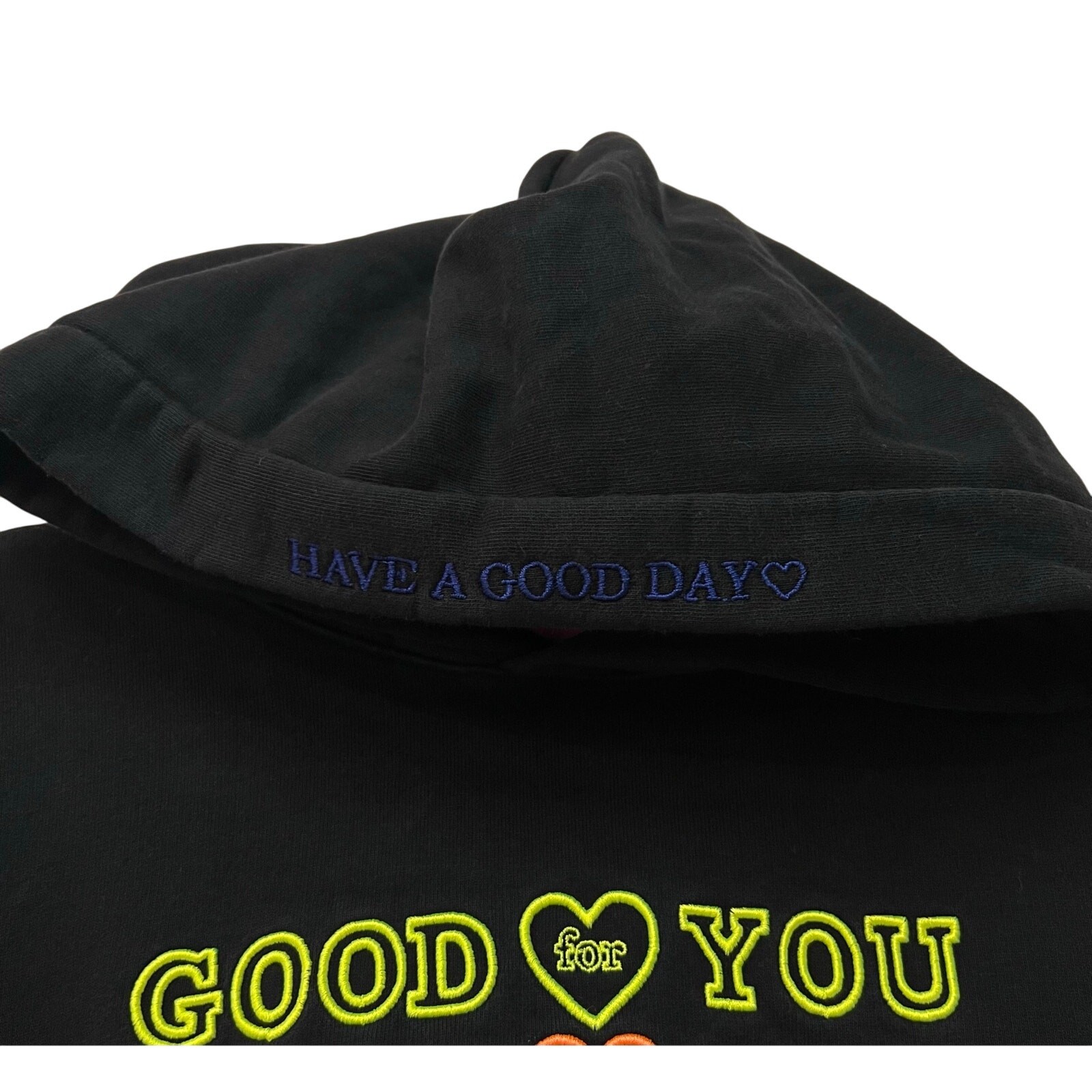 IRENEISGOOD BTS JHOPE JIMIN Black Fleece Hoodie sz S For You Embroidered Labels