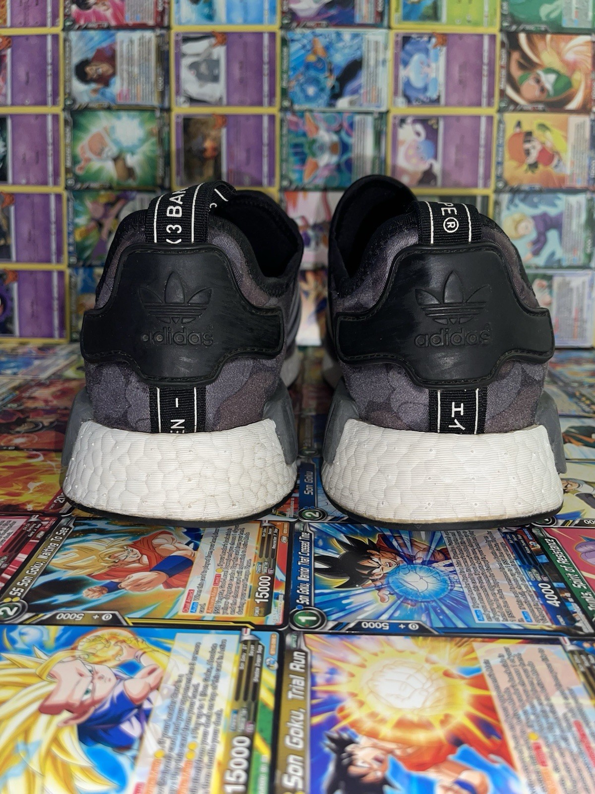 Size 9.5 – Adidas A Bathing Ape x NMD_R1 Black Camo