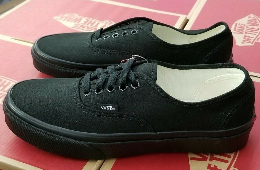 VANS AUTHENTIC MEN’S CANVAS BLACK / BLACK VN000EE3BKA