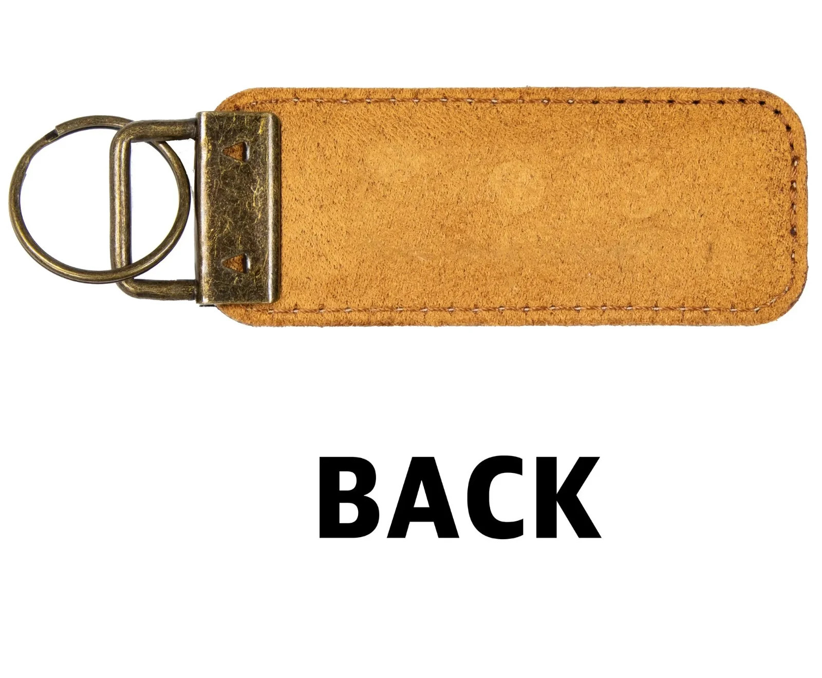 Custom Ham Radio Call Sign Leatherette Keychain
