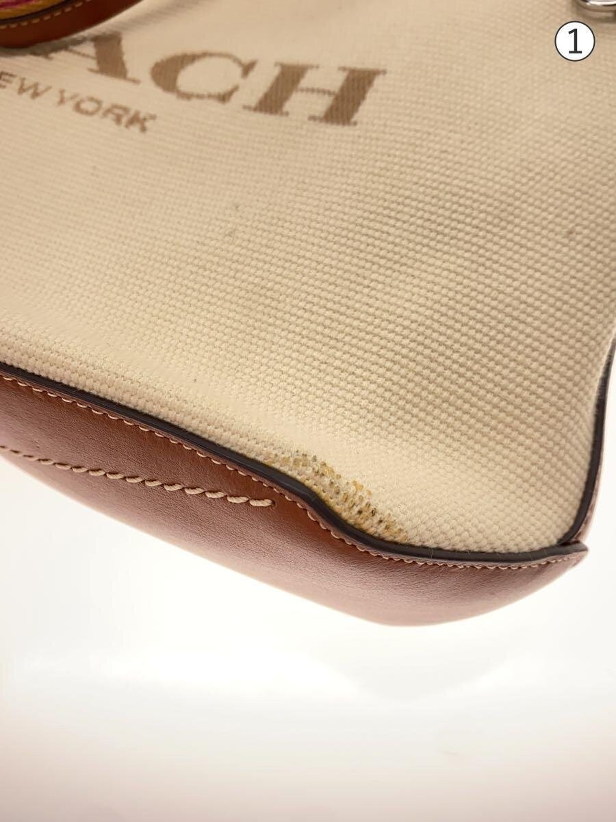 COACH Tote Bag Canvas CK168 Has Stains