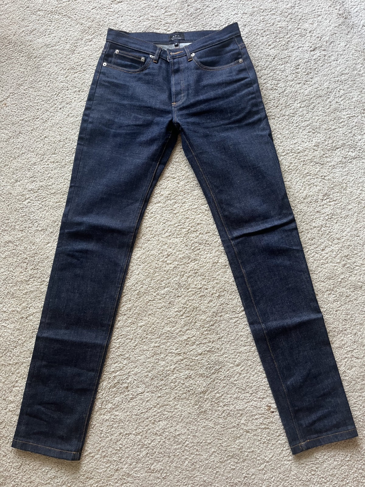 A.P.C. Petit New Standard Selvedge Indigo Blue Jeans Slim Men’s Size 29