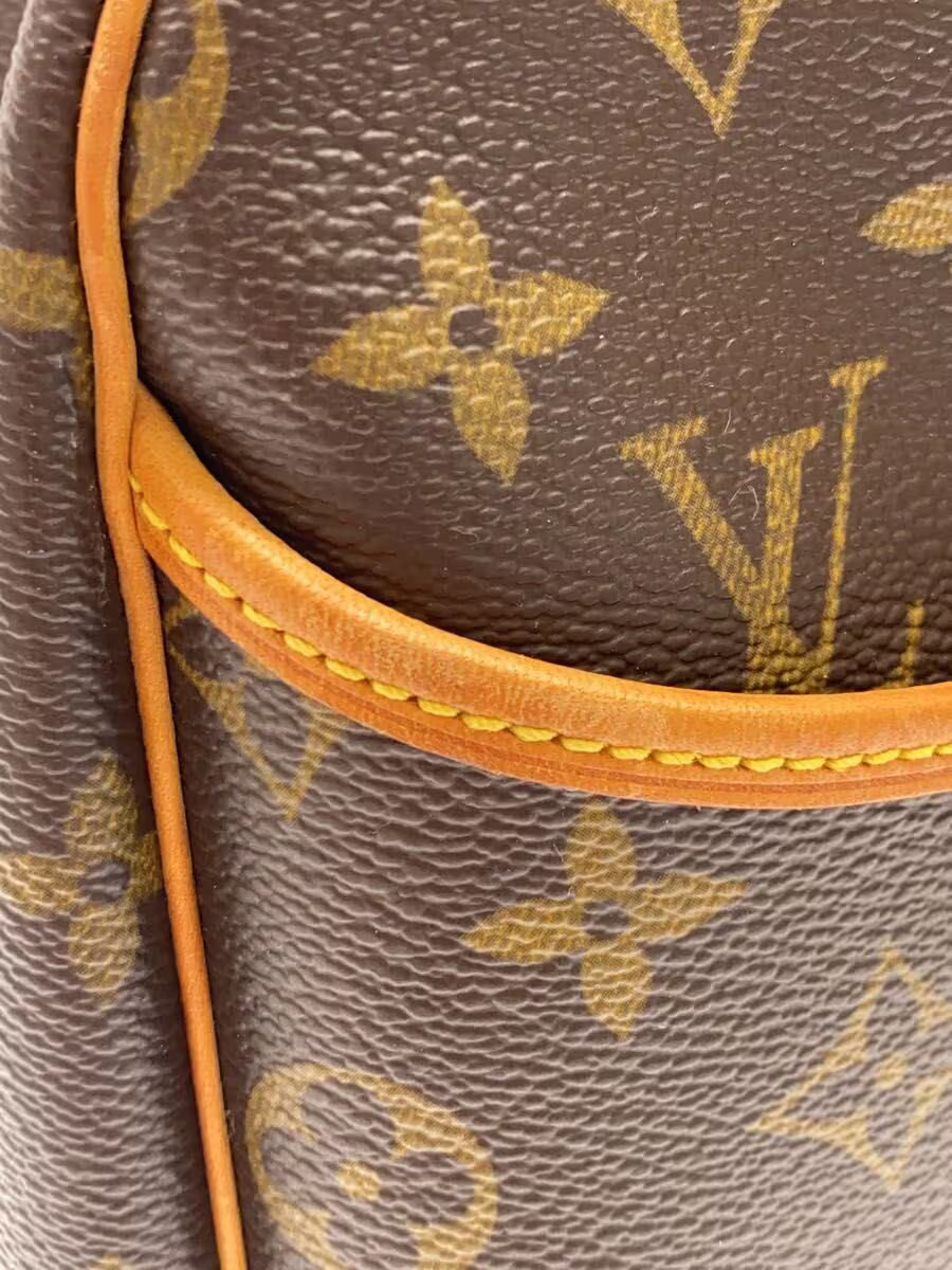 LOUIS VUITTON Bowling Vanity(Doville) Monogram Canvas Vinyl Brown