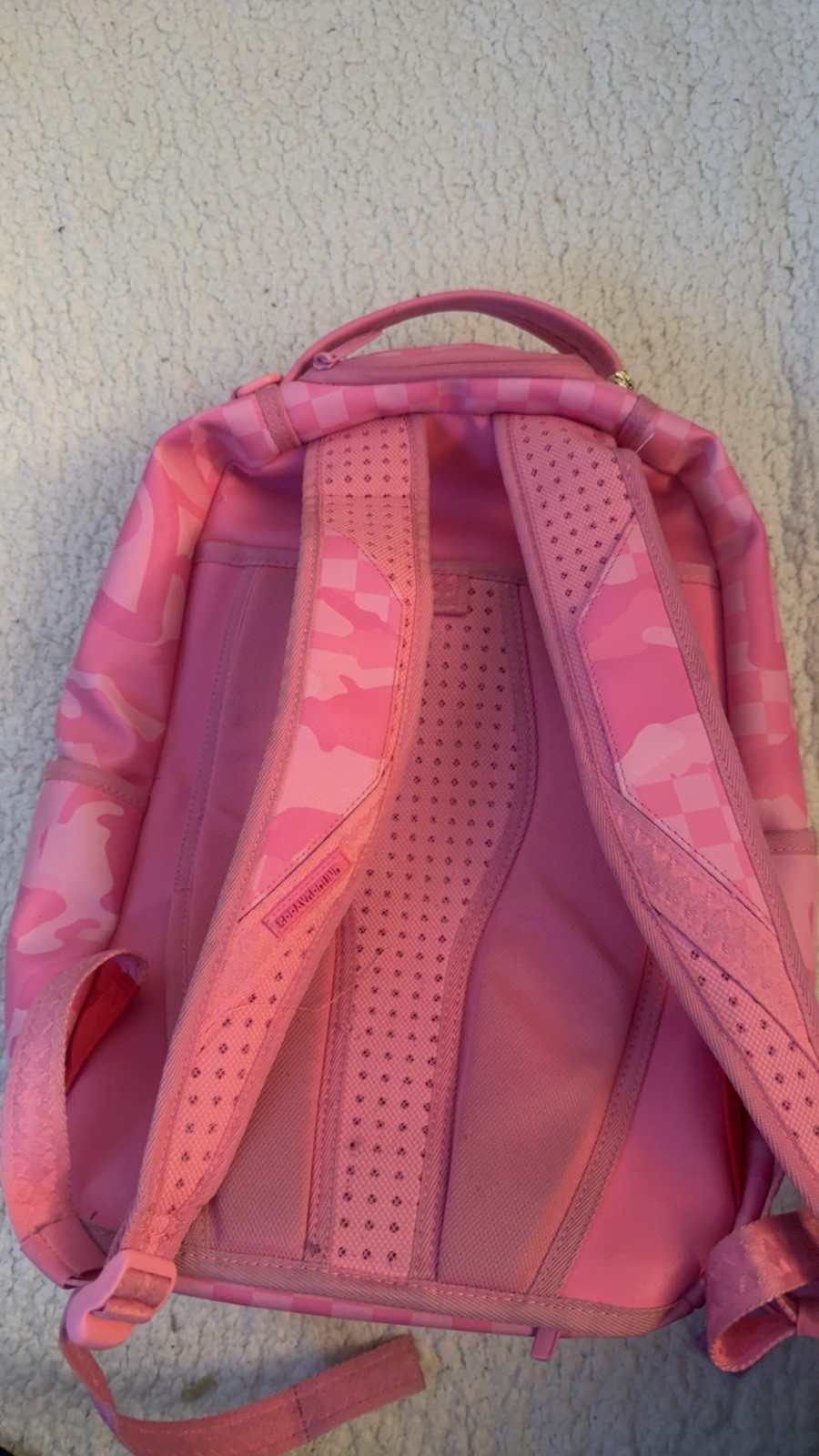 Pink Spray Ground Backpack