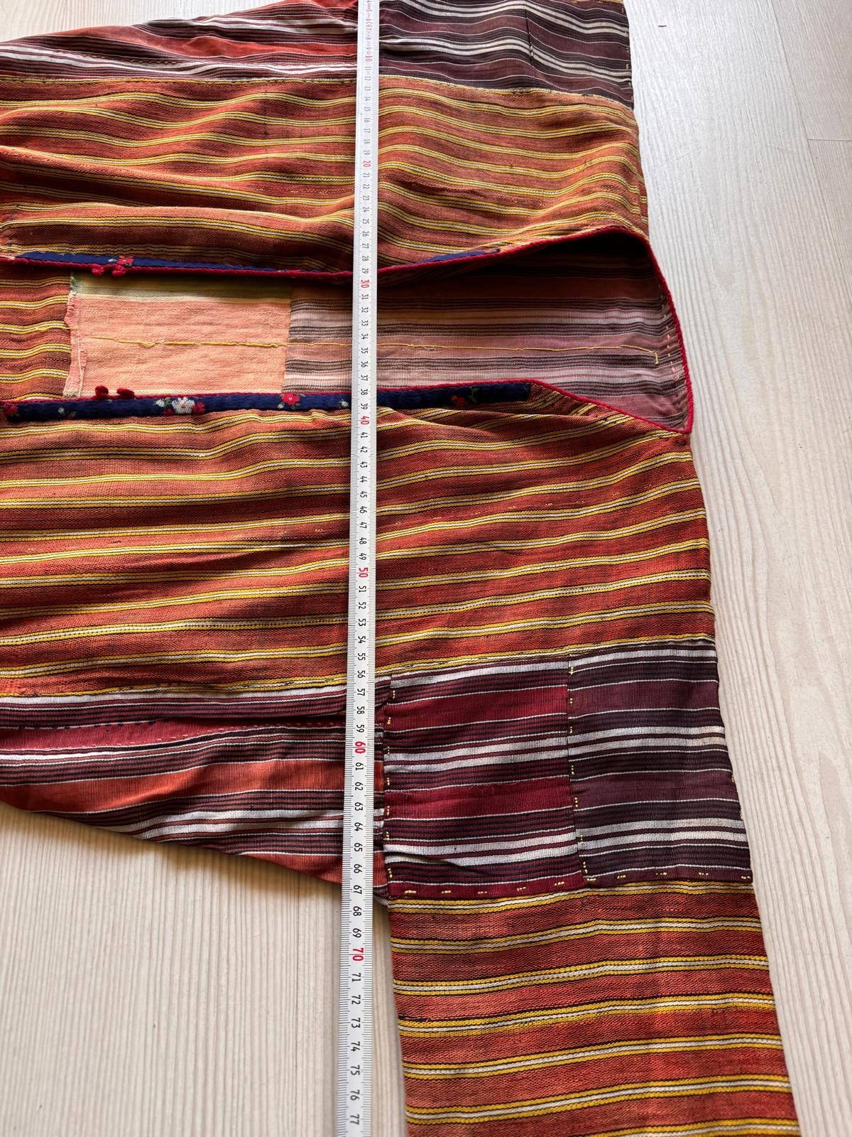 Antique Ottoman Anatolian Kaftan – Handwoven Textile – Authentic Historical Garm