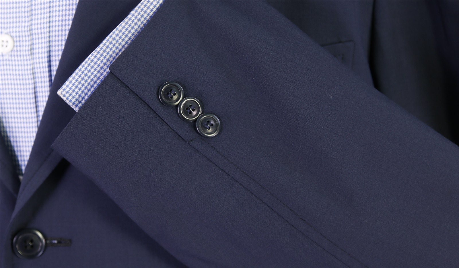Ermenegildo Zegna Navy Blue Wool Stretch Patch Pocket Travel Blazer 46R