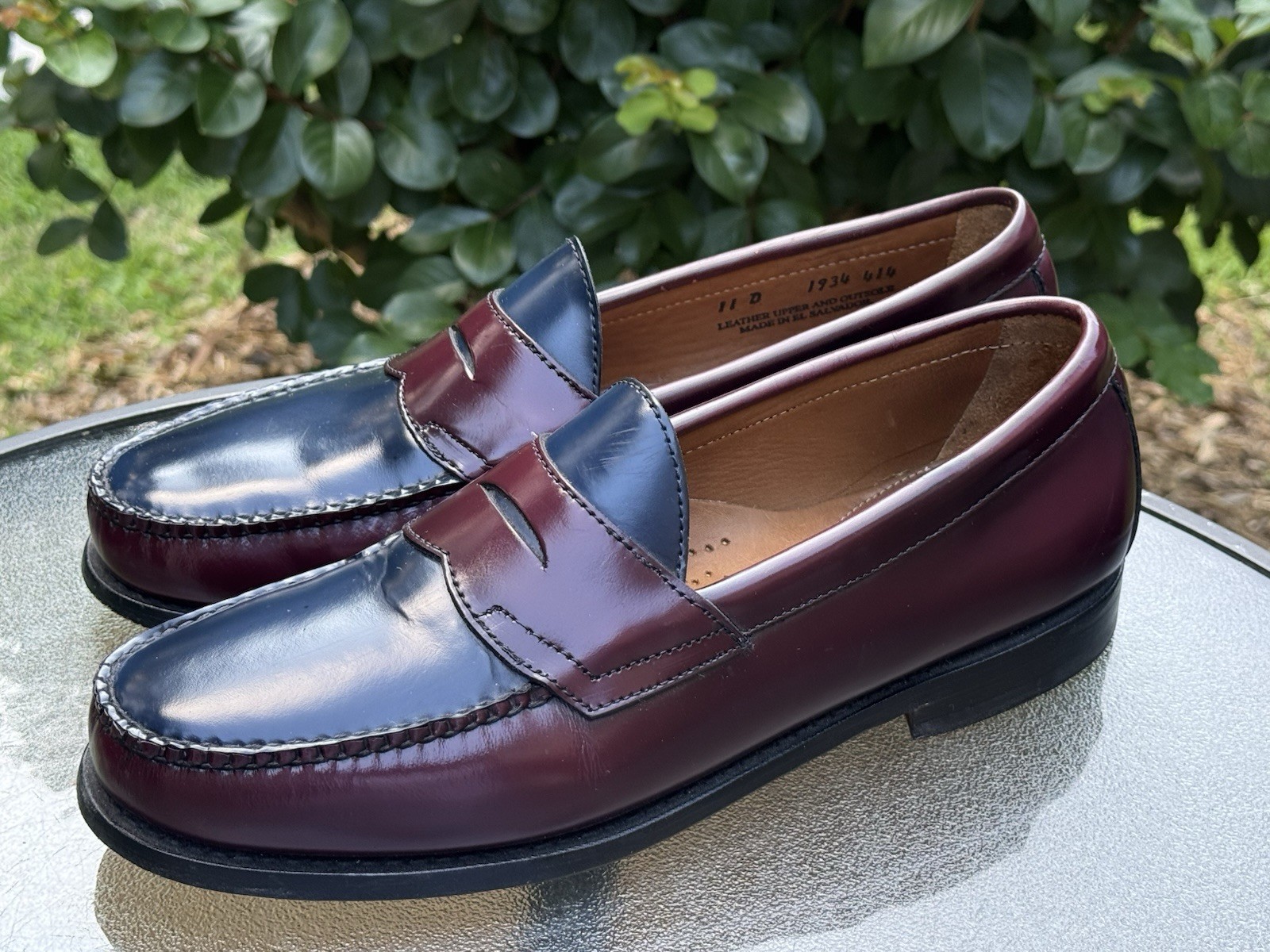 GH Bass Weejuns 75th Anniversary Limited Edition Men’s Size 11 D Penny Loafers