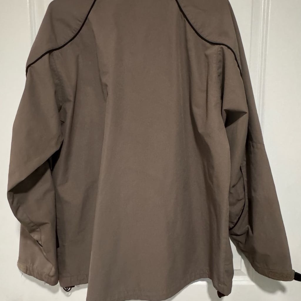 North End Dunkin Donuts Soft Shell Jacket Men’s Large Brown Full Zip