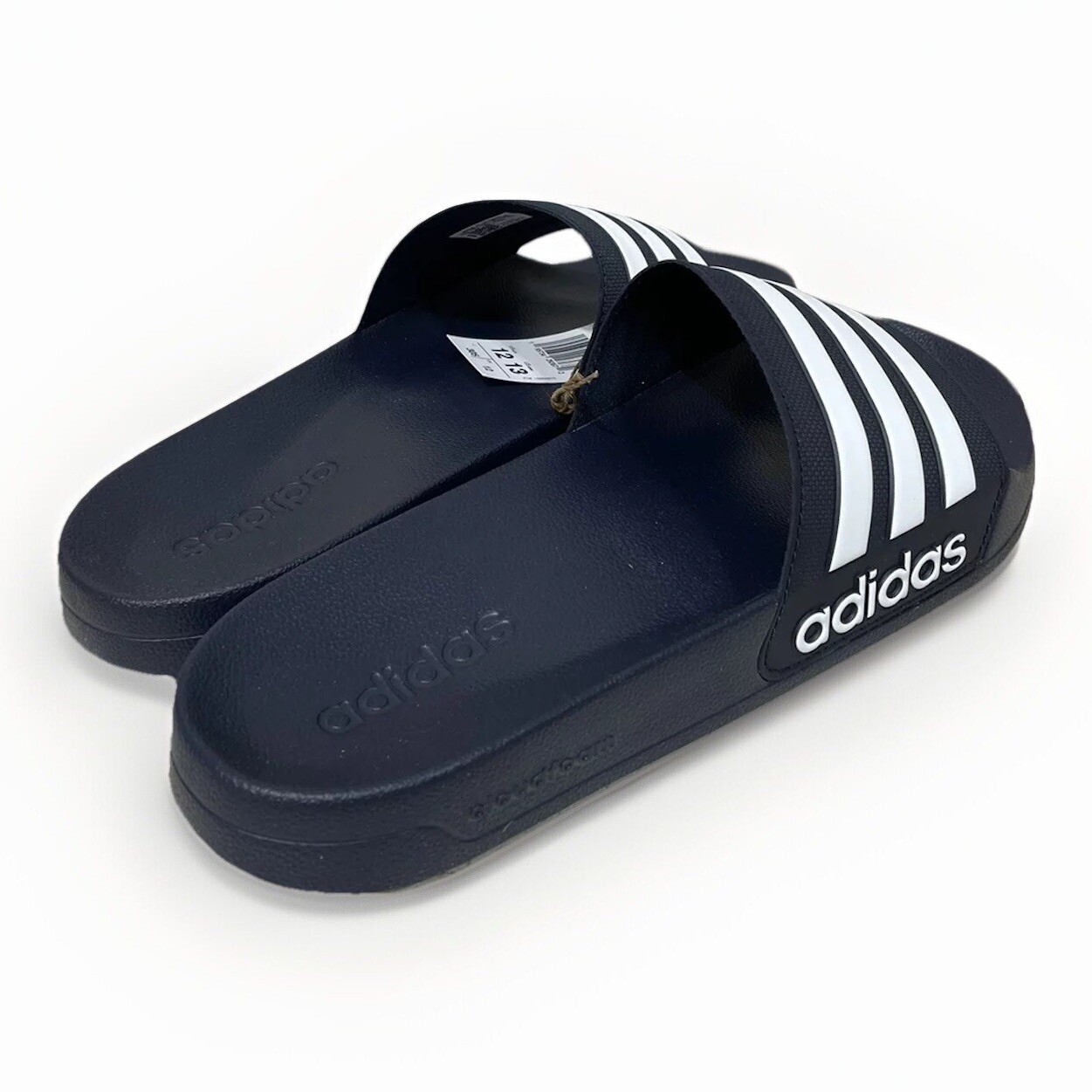 NEW ADIDAS MEN’S ADILETTE SHOWER SANDALS SLIDES SIZE 12 GZ5920 Blue White NIB