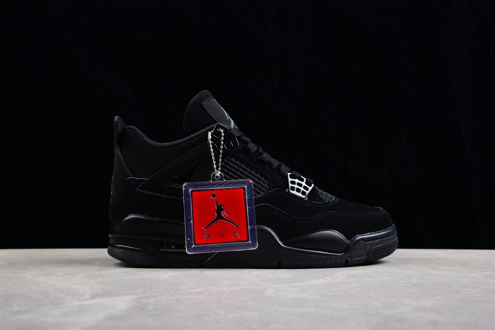US Men’s Size 7-12 Jordan 4 Retro “Black Cat” Basketball Shoes Mid Top