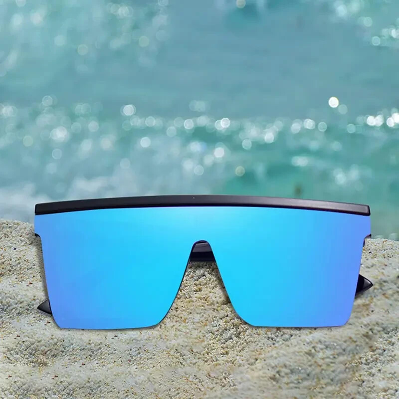 Women Men Sunglasses XL Oversized Luxury Hindsight Flat Top Square Designer New