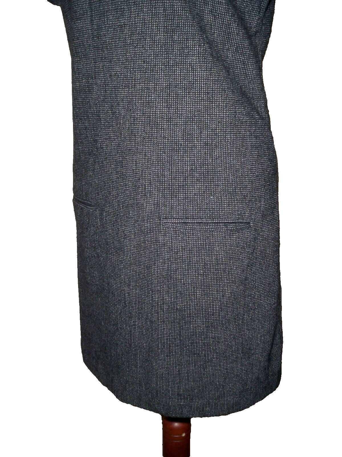 MANGO TWEED DRESS WITH 2 FRONT POCKETS – SIZE XS UK 8/10