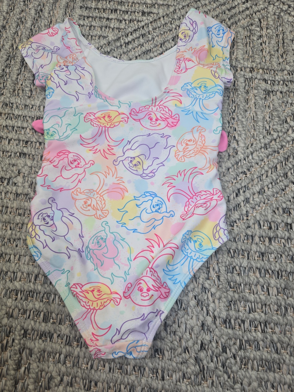 DreamWorks Trolls Band Together Girl One-Piece Swimsuit – Size 5/6
