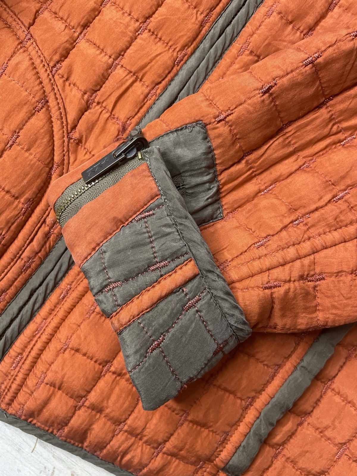 Oleg Cassini 100% Reversible Quilted Jacket Lightweight Women’s Size: M GUC