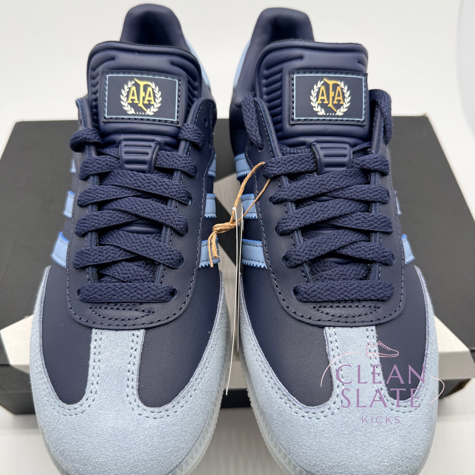Adidas Samba AFA Argentina 50th Navy Gold Men’s 6.5 NIB