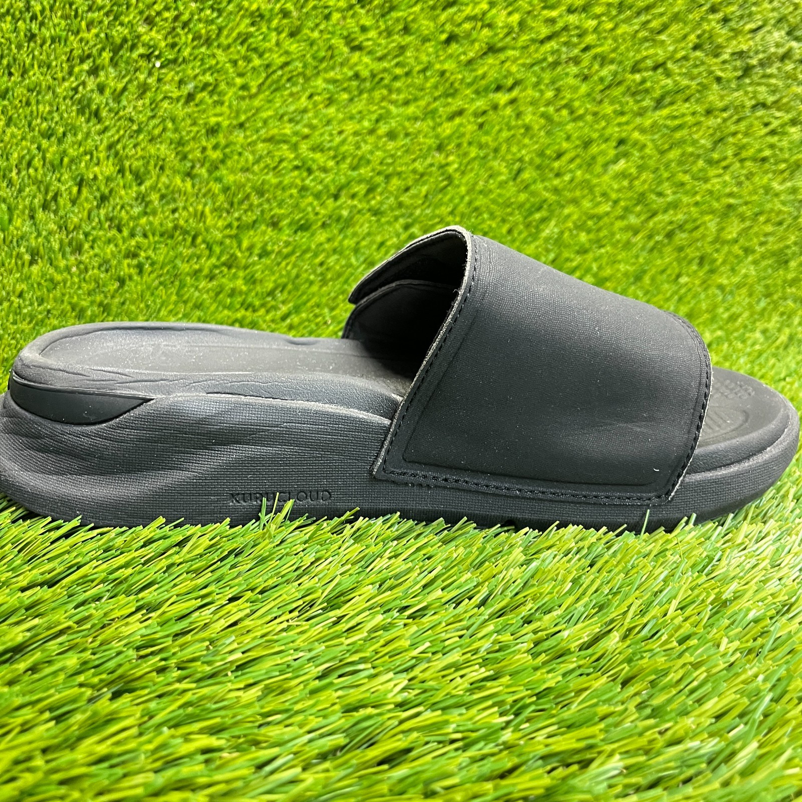 Kuru Moment Womens Size 11 Black Beach Walking Outdoor Slip On Slide Sandals