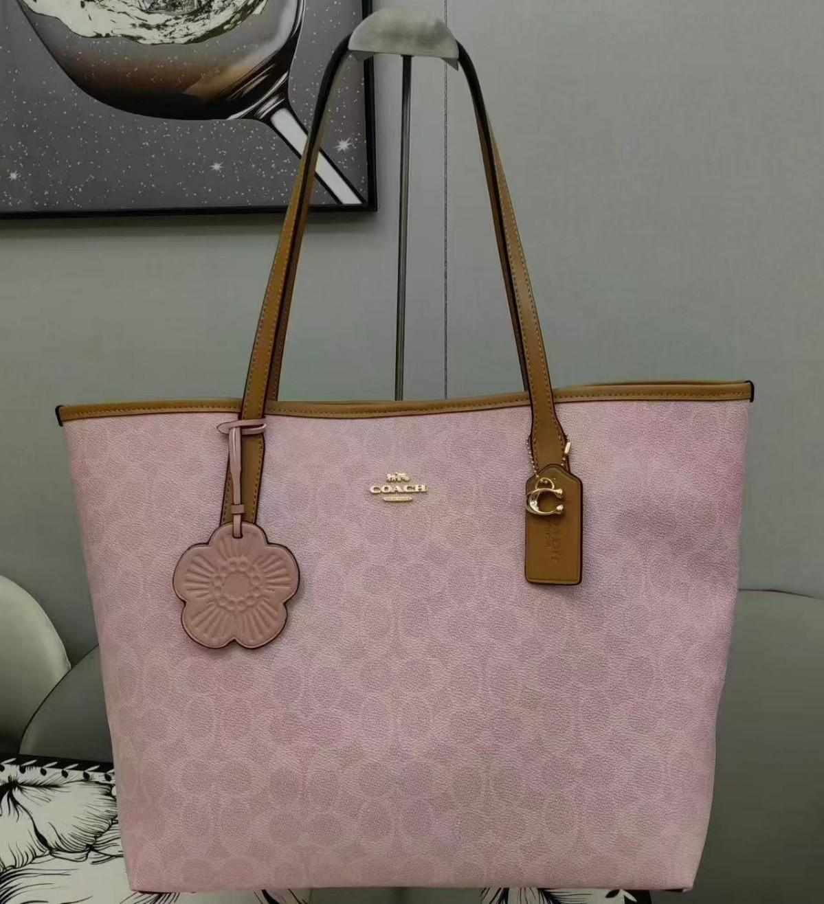 NWT COACH City 33 Tote Bag Shopping Bag Shoulder Tote Women’s / CEL33