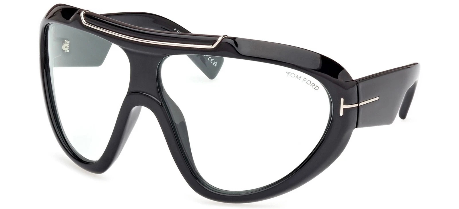 Tom Ford LINDEN FT1094 Black/Clear Green Photochromic Lenses (01N) Sunglasses