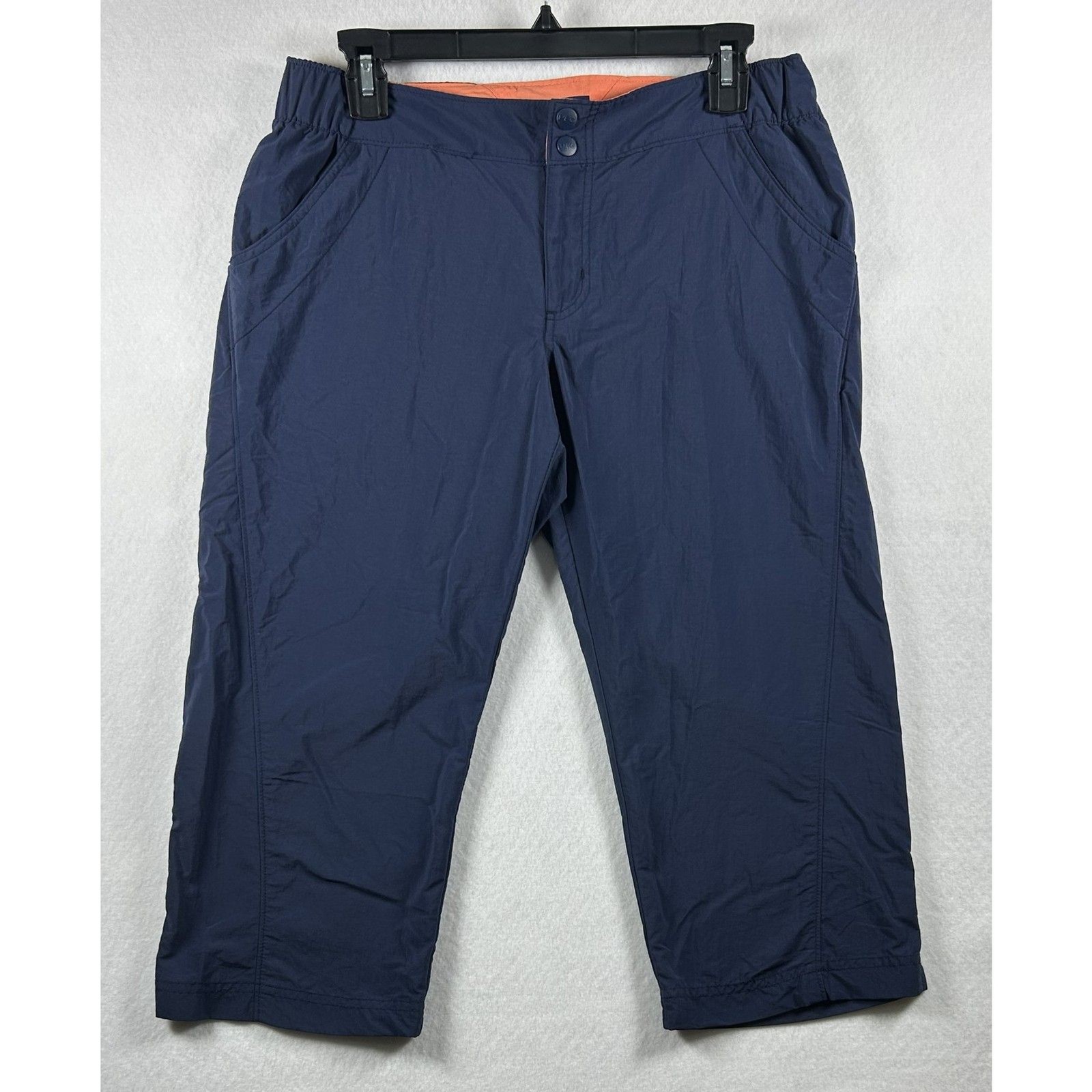 Columbia PFG Coral Point Capri Pants Navy Blue Size Small Women’s Quick Dry