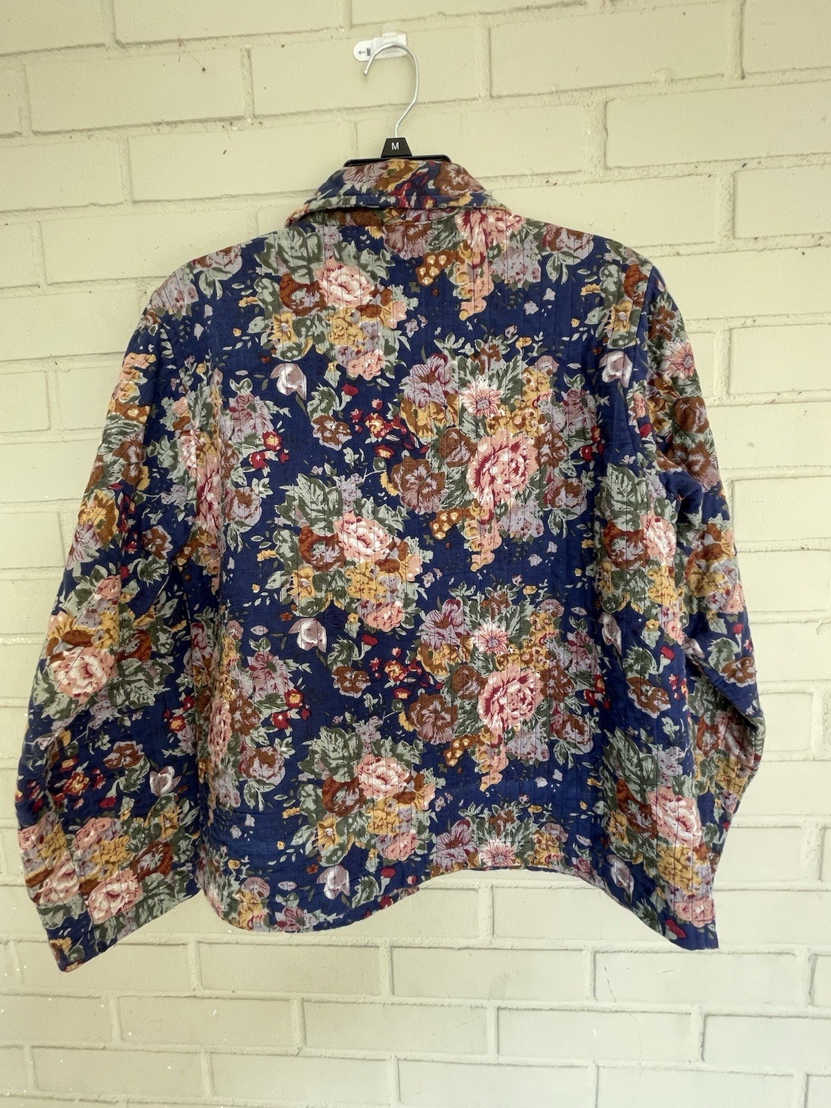 New Direction Women’s Quilted Floral Jacket Size S