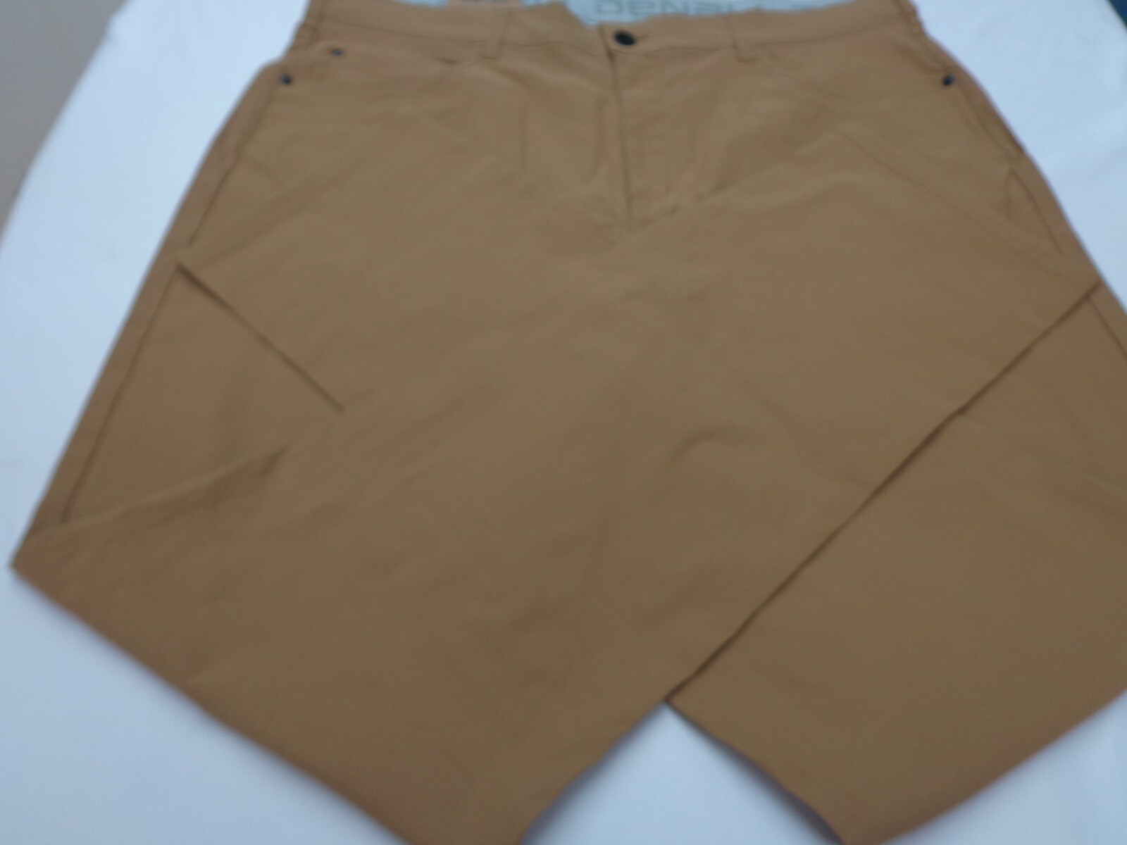 DENALI Moccasin Brown Tech Fabric Stretch Pants NWT 38 /32 MSRP $54