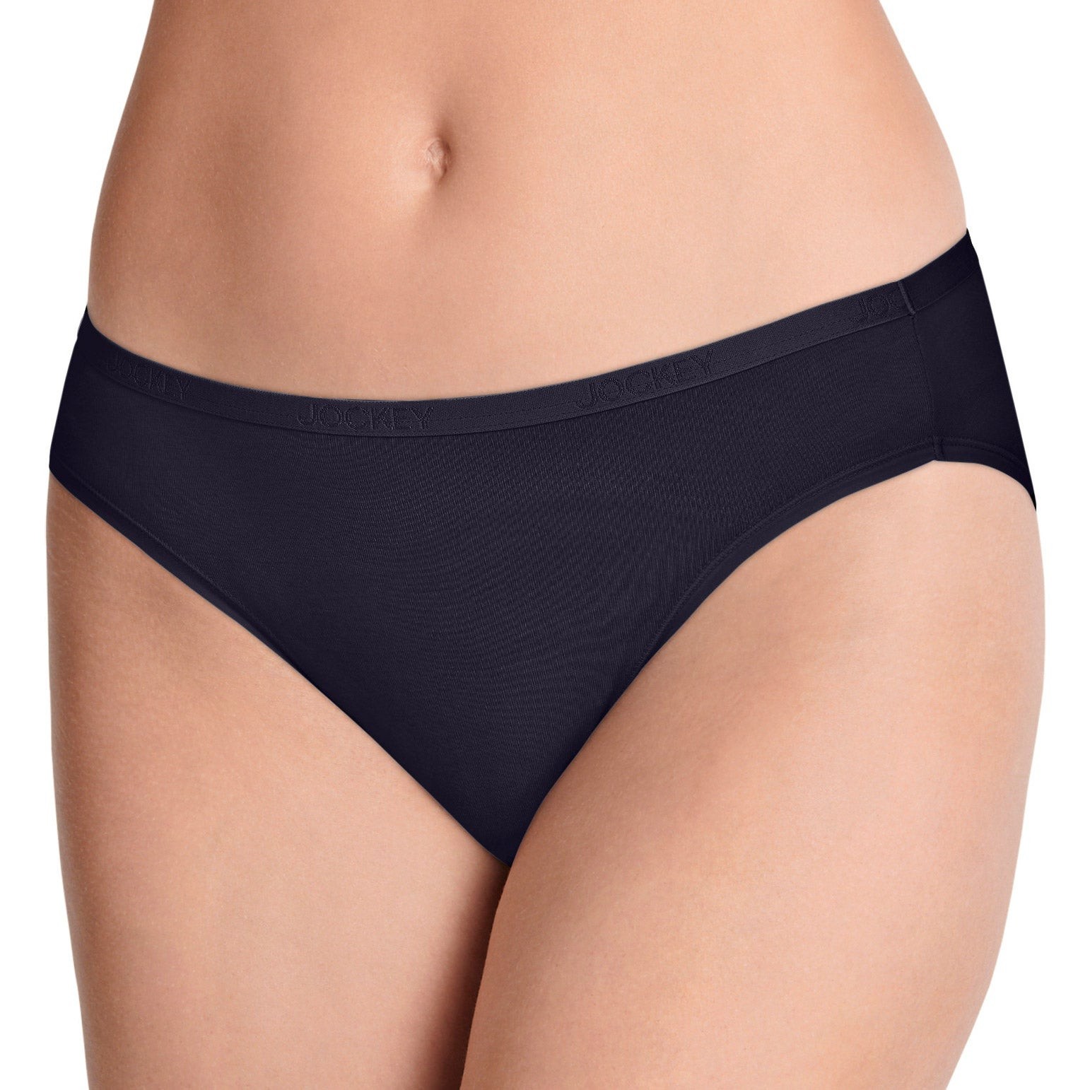 Jockey Women’s Organic Cotton Stretch Bikini 5-Pack