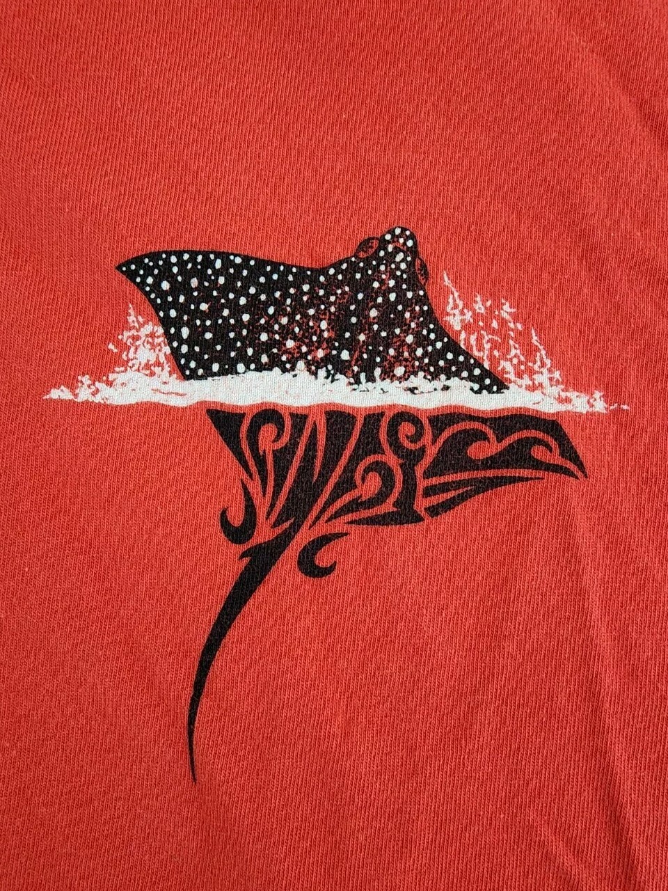 Crazy Shirts Shirt Mens Medium Spotted Eagle Ray Manta Hawaii Fish Tee Adult A01