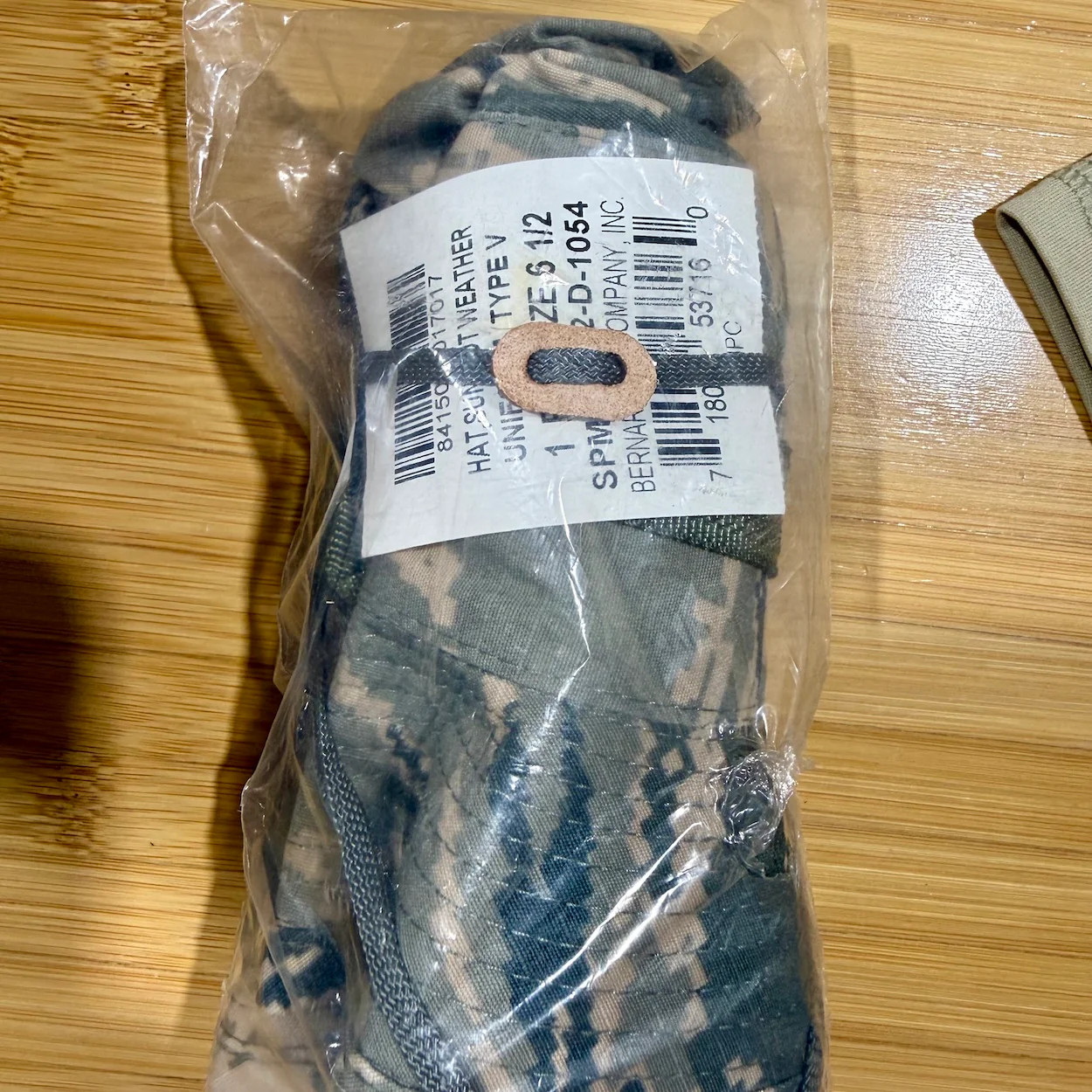 US Military Sun – Hot Weather – Type IL Military Camo Boonie Hat W/Strap New