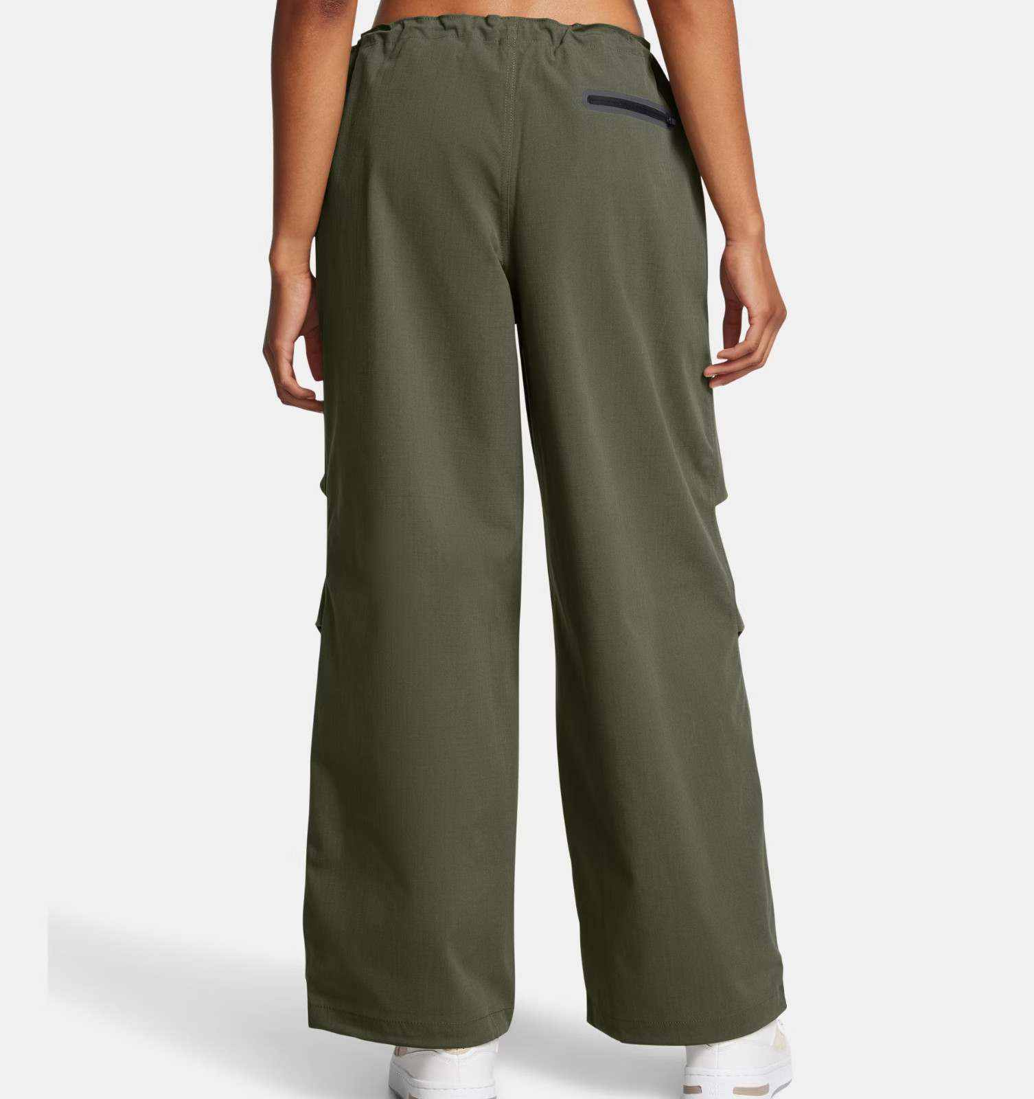 Under Armour Unstoppable Ripstop Parachute Pants Women’s Large Green NWT $100