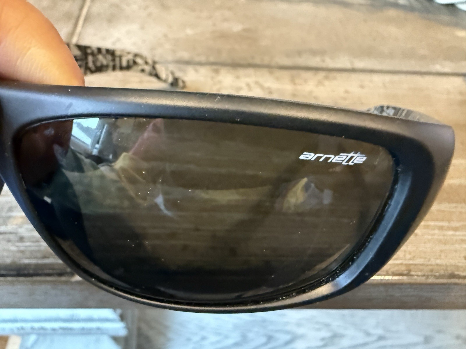 Arnette Hot Shot Sunglasses 4182 2196/87 Matte Black Rubber Gray Lens